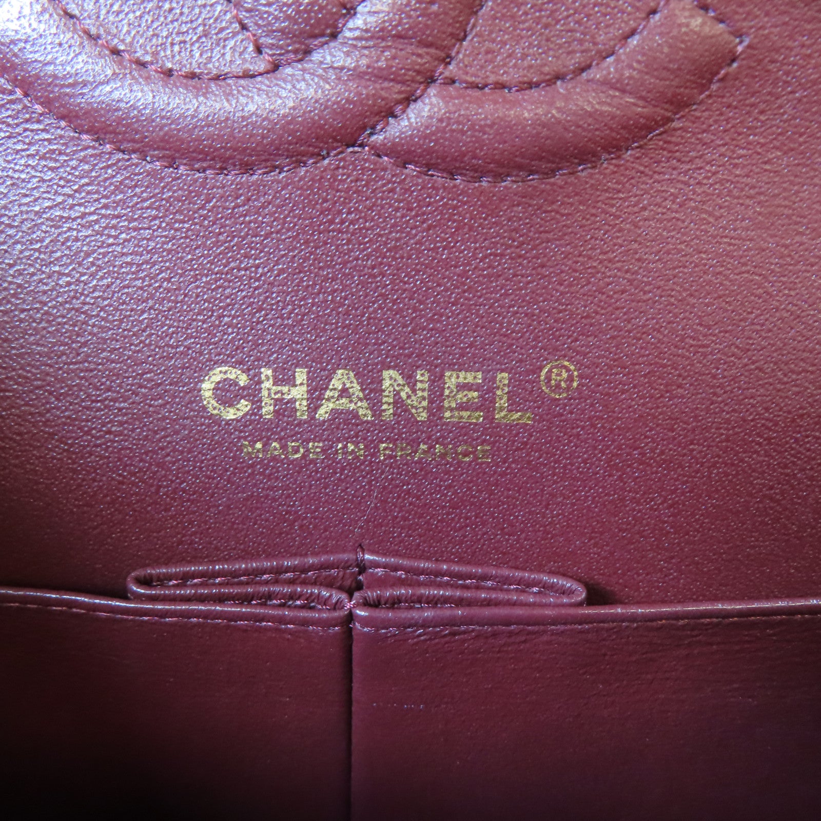 CHANEL 菱格羊毛Chain Shoulder金扣鏈帶肩背袋黑色