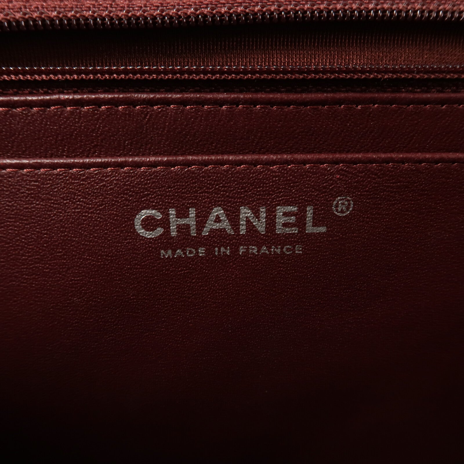 CHANEL 羊皮皮革Large Classic鏈帶肩背袋