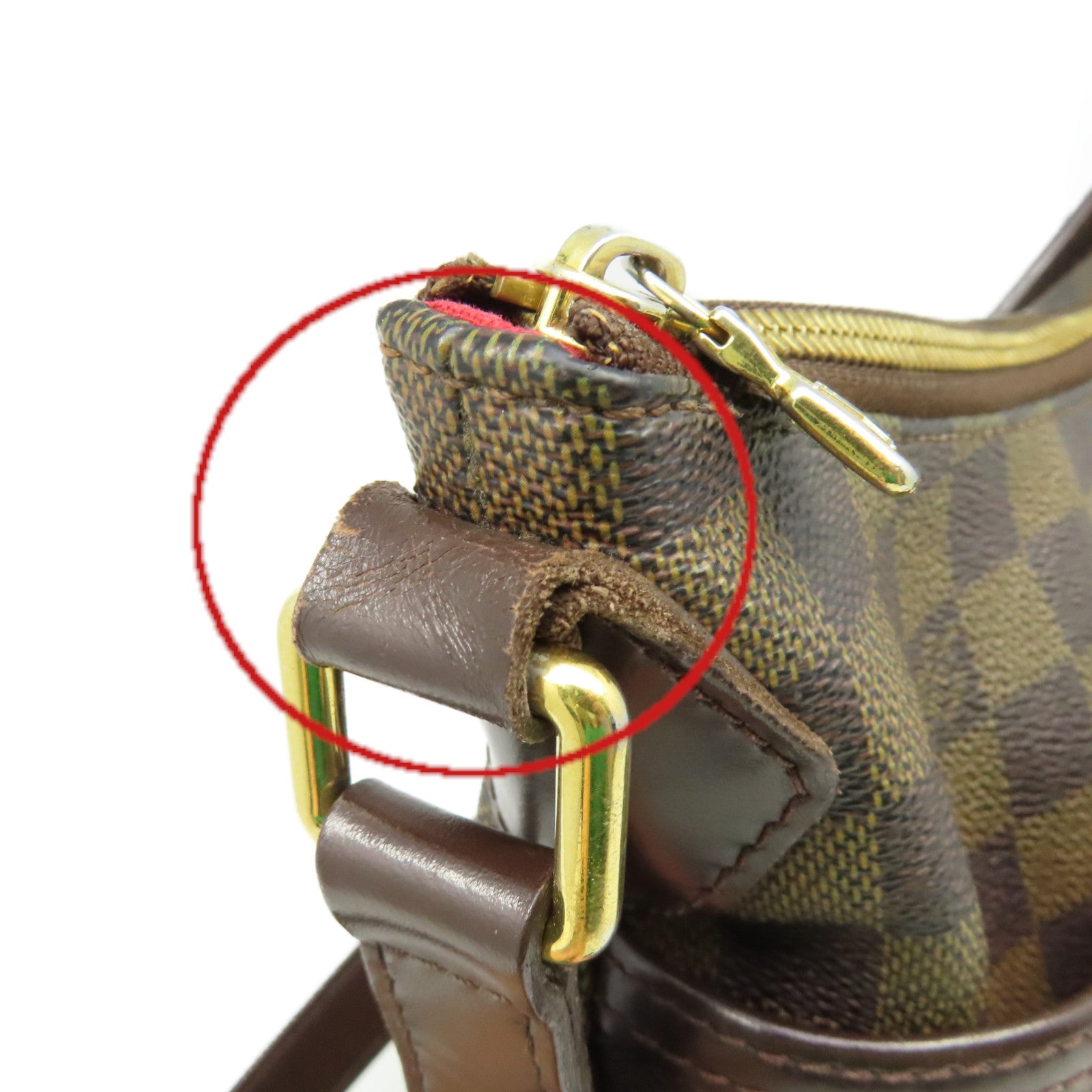 LOUIS VUITTON Damier Musette Shoulder Bag肩背袋啡色
