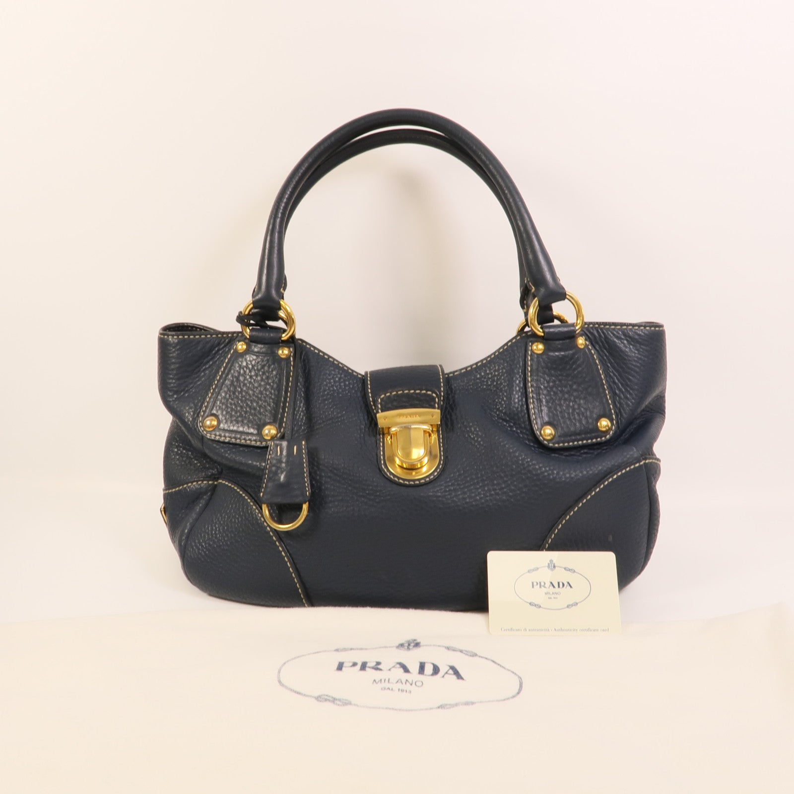 PRADA 牛皮皮革Shoulder Bag肩背袋