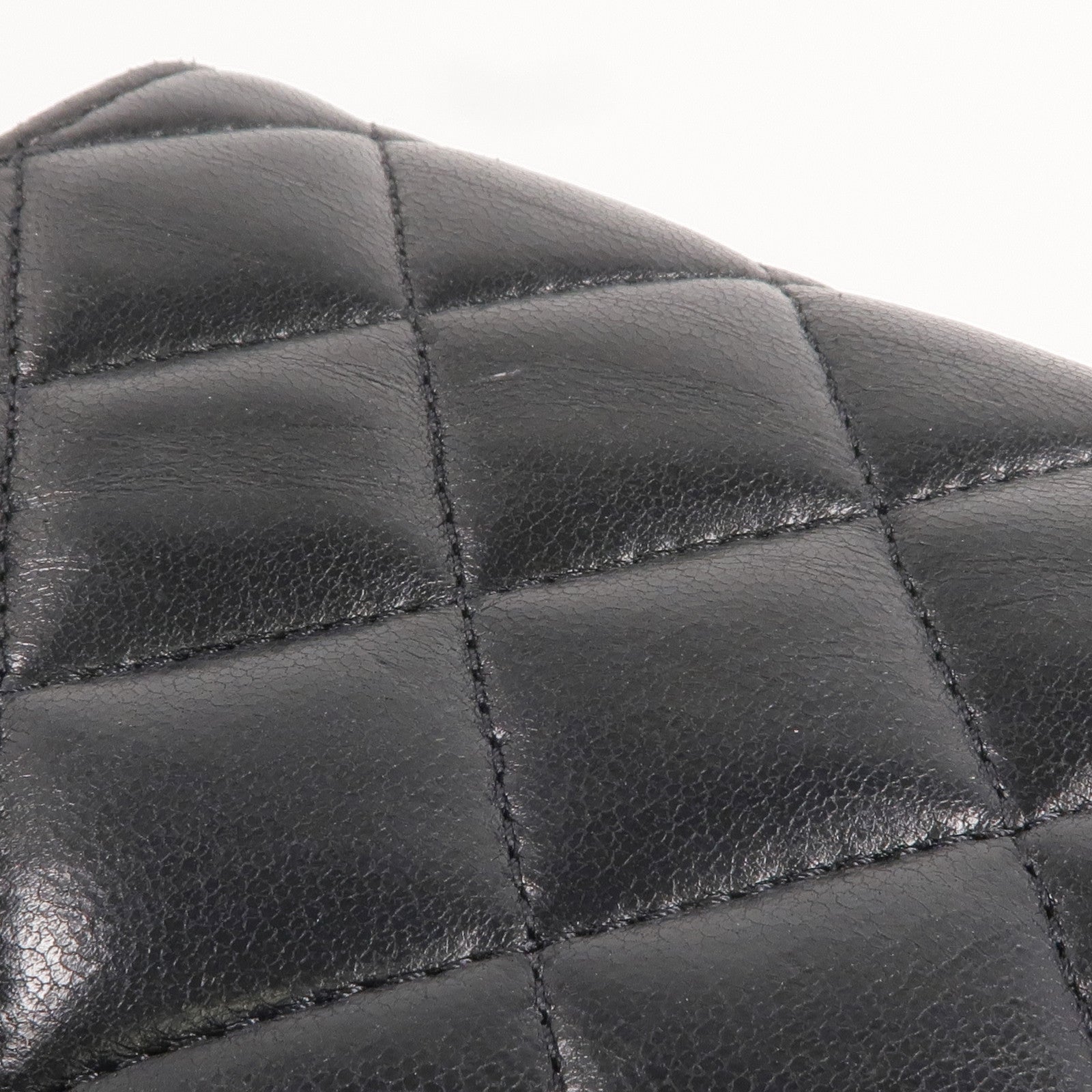 CHANEL 羊皮皮革Wallet金扣錢包