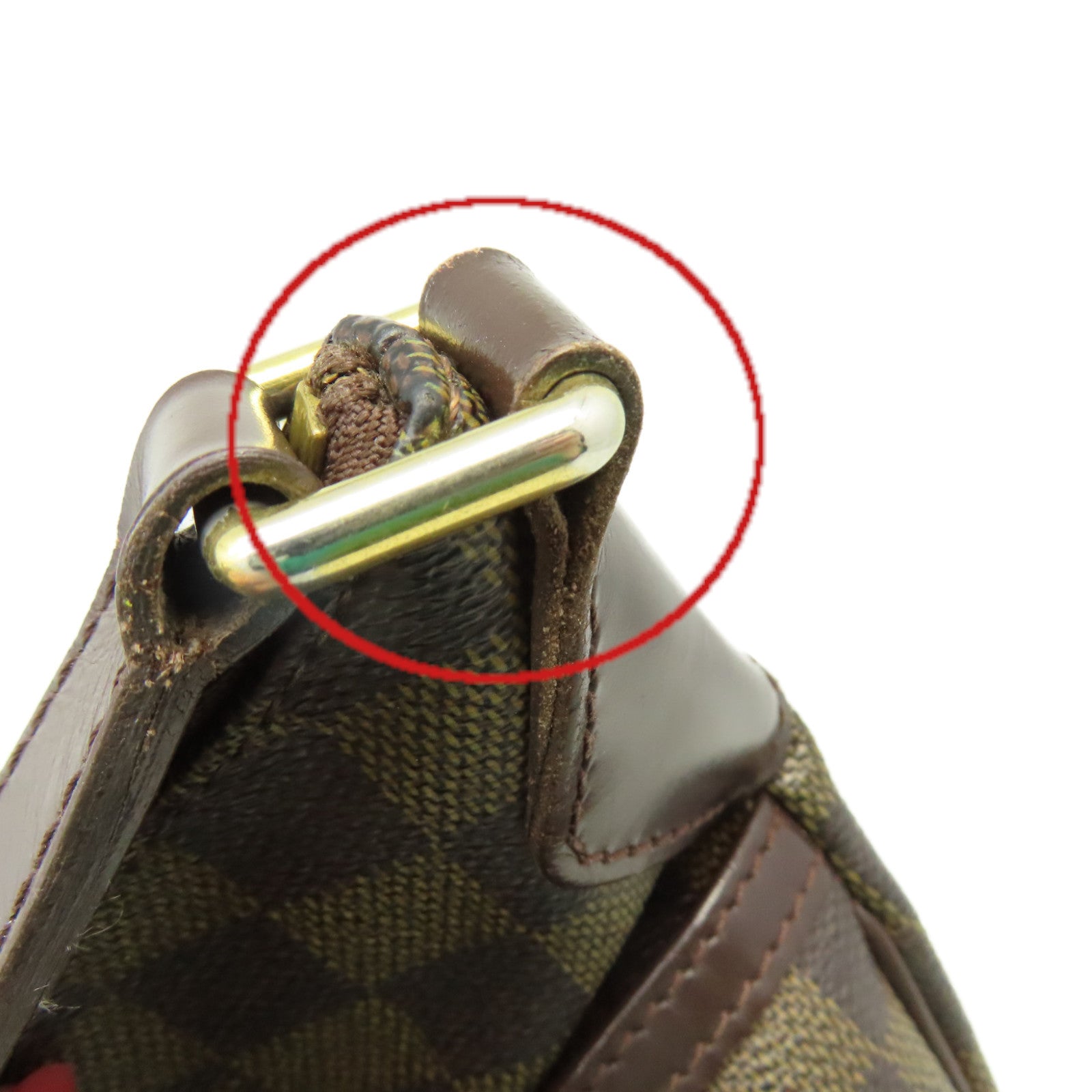LOUIS VUITTON Damier Musette Shoulder Bag肩背袋啡色