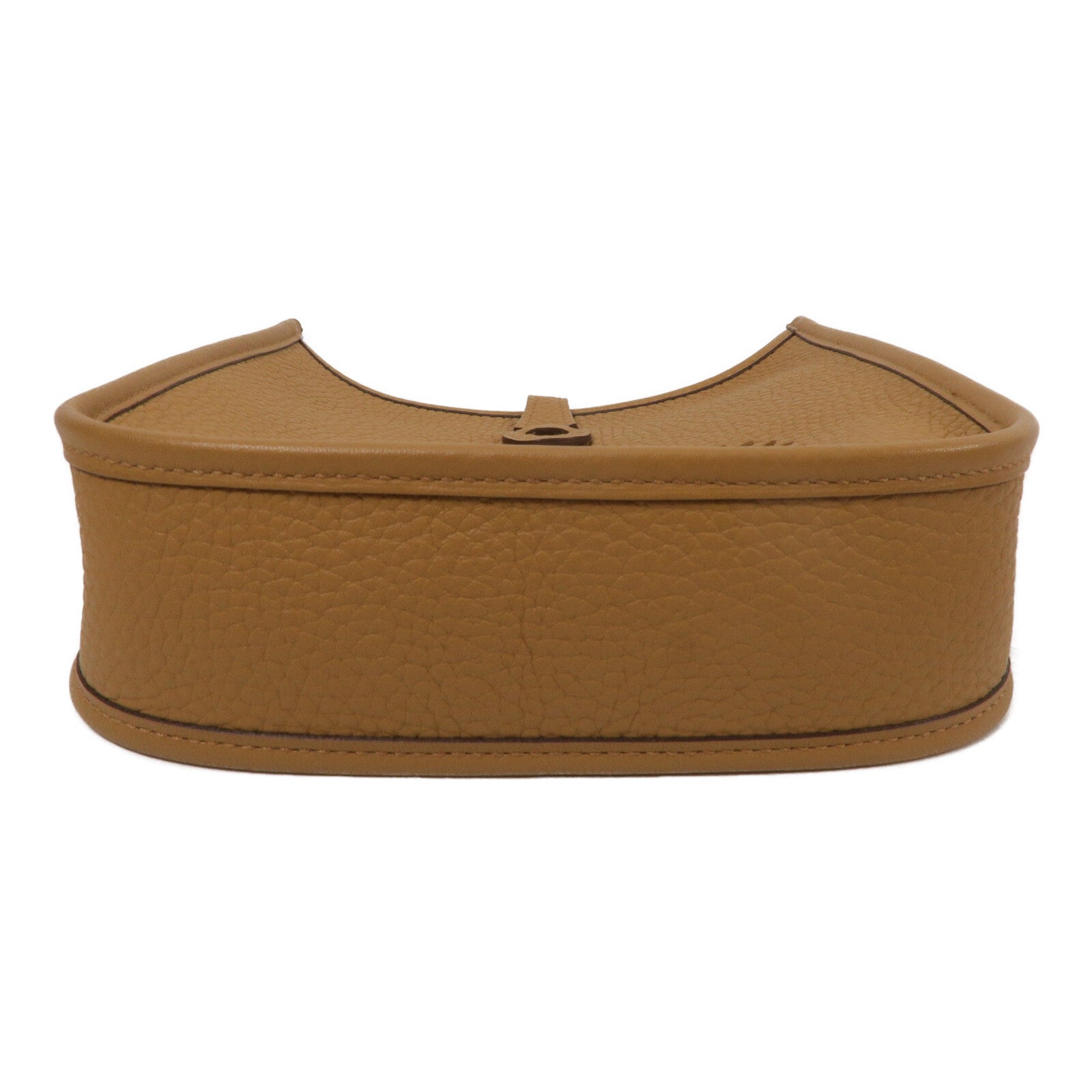 HERMES Clemence皮革Evelyne TPM肩背袋Biscuit