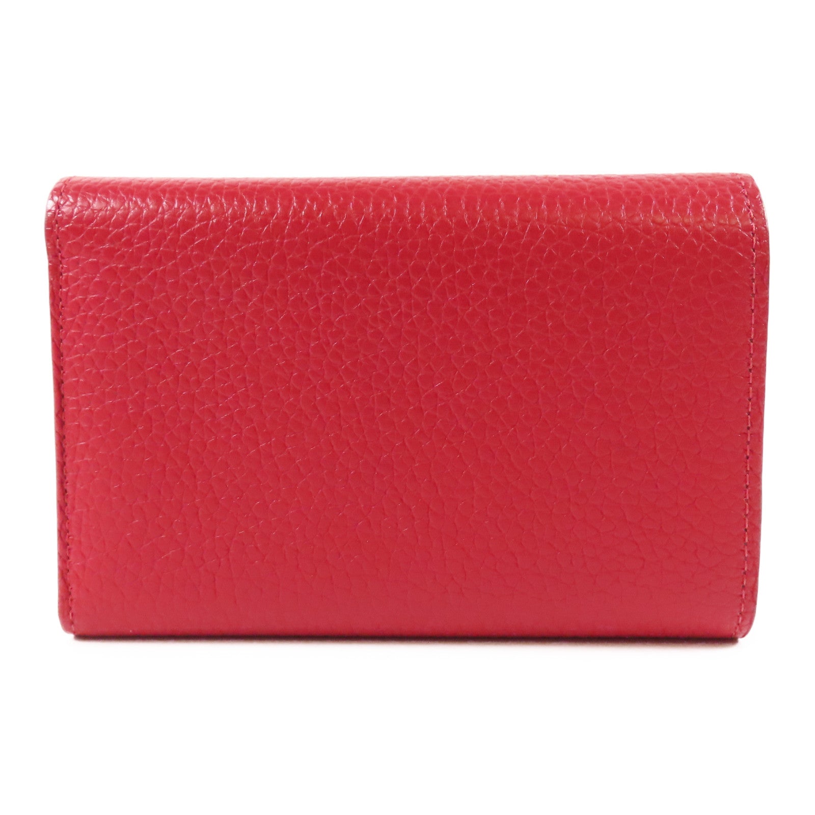 LOUIS VUITTON 牛皮皮革Capucines金扣錢包