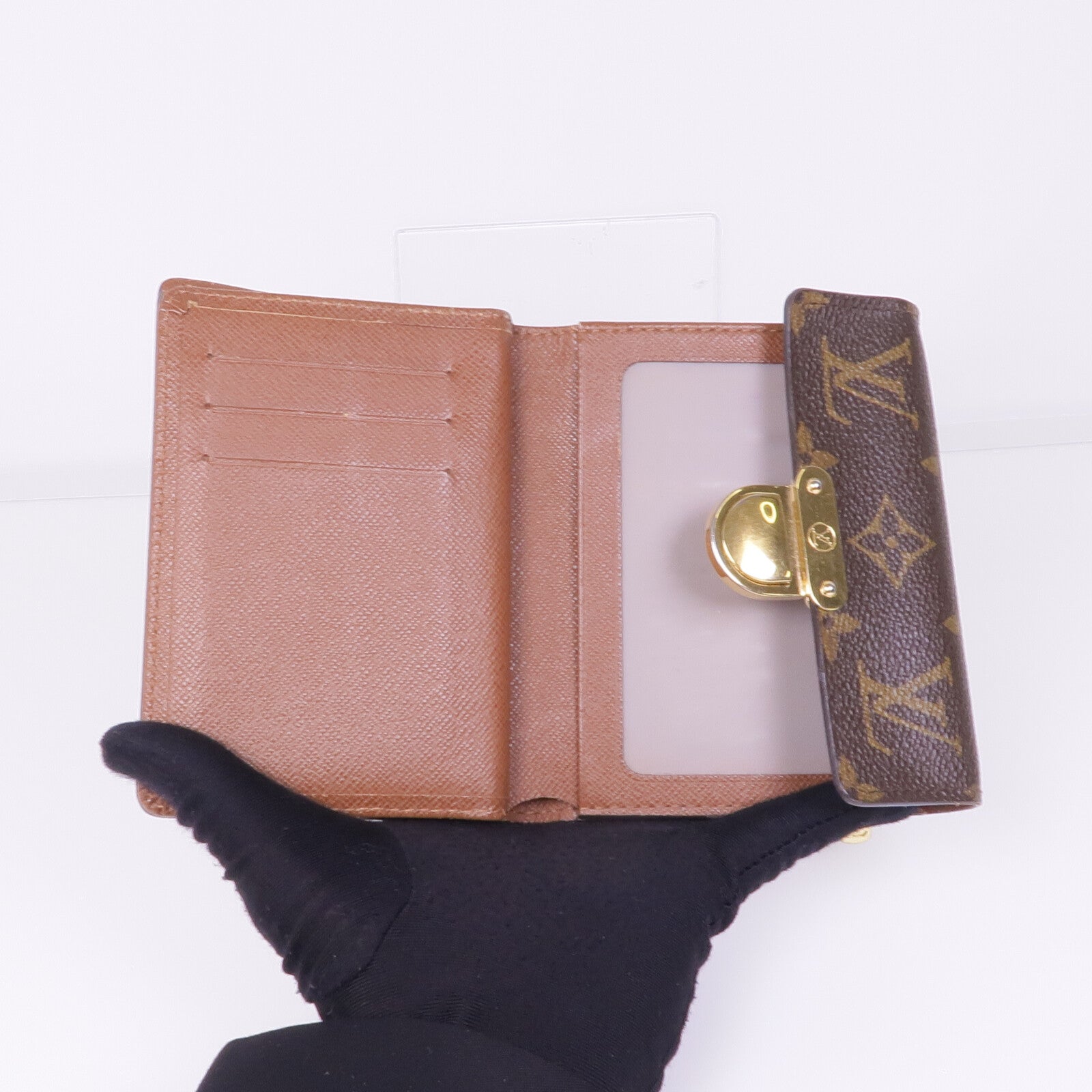 LOUIS VUITTON Monogram Portefeuille Koala金扣錢包