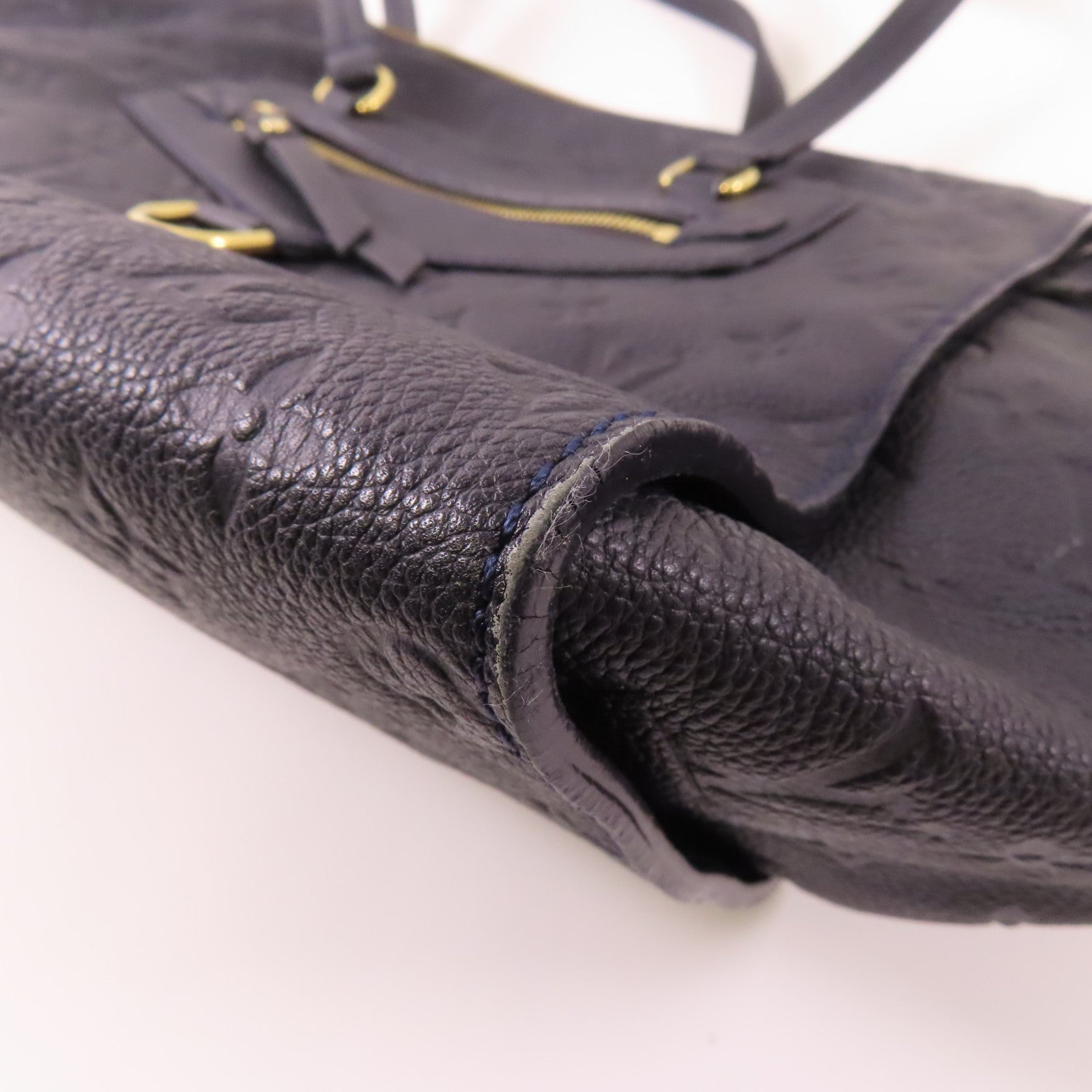 LOUIS VUITTON Monogram Empreinte Lumineuse PM金扣肩背袋