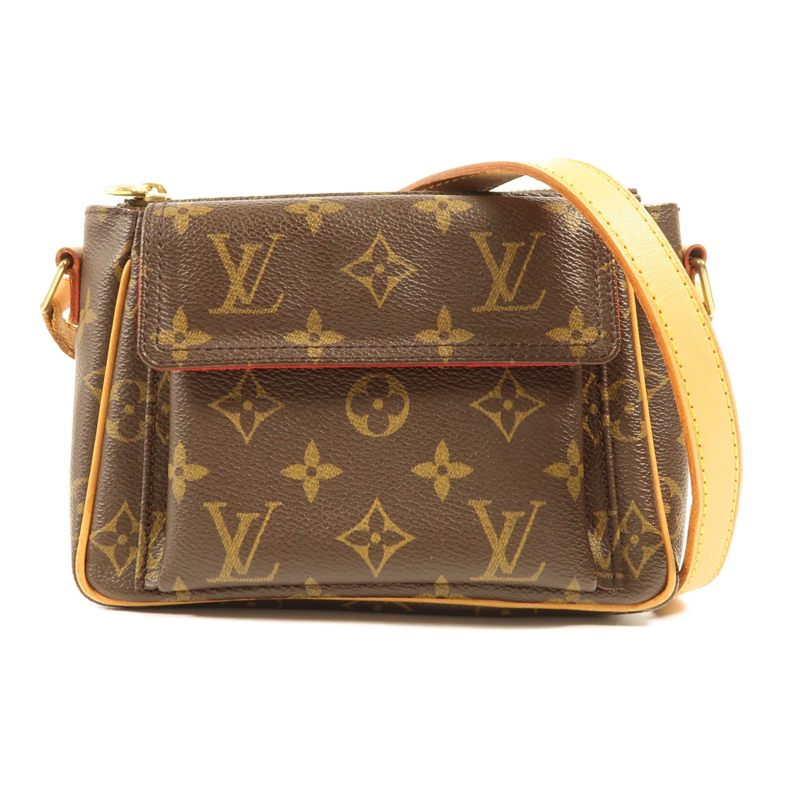 LOUIS VUITTON Monogram Viva Cite金扣肩背袋