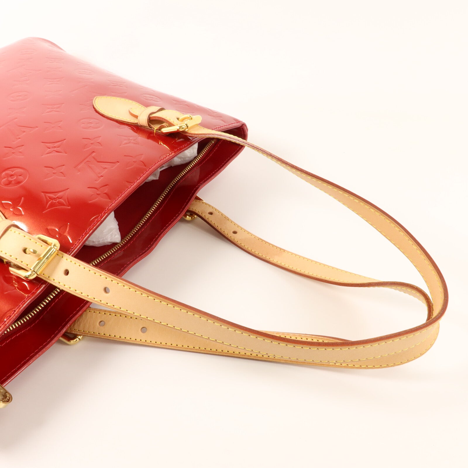 LOUIS VUITTON Monogram Vernis Brentwood手挽袋