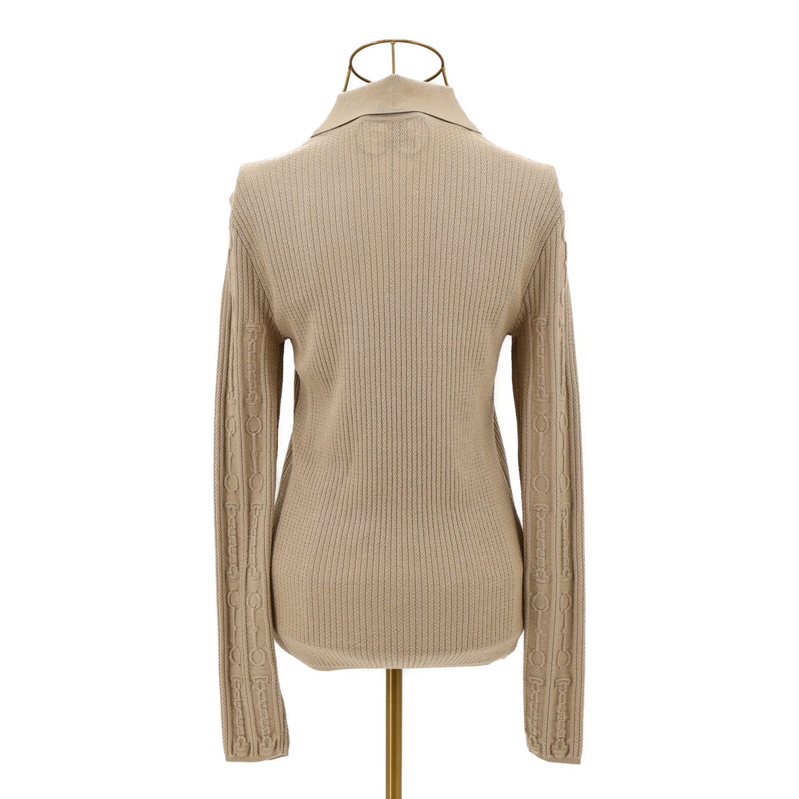 HERMES Viscose/Wool Effet Kaleidoscope Cardigan針織
