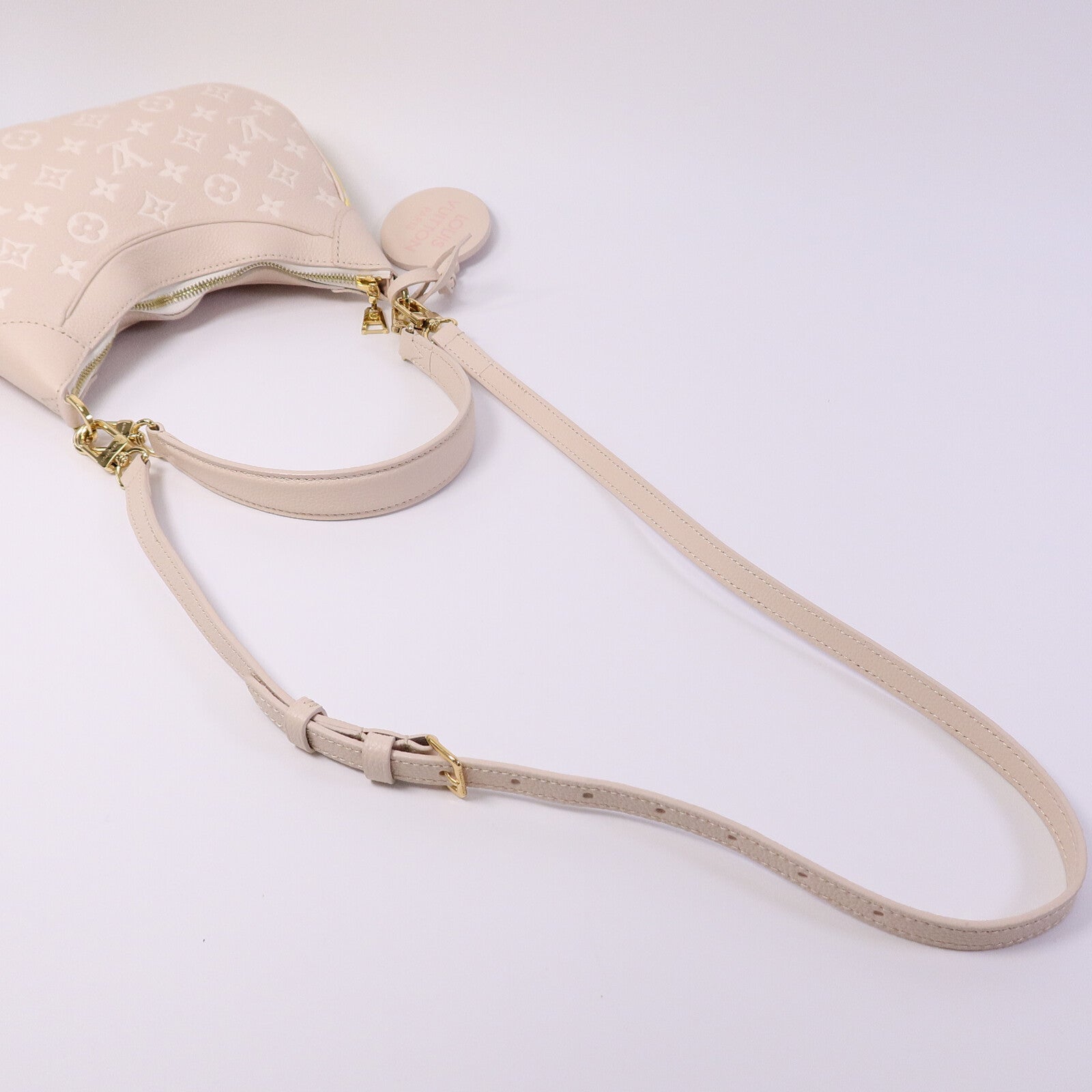 LOUIS VUITTON Monogram Empreinte Bagatelle NM手挽肩背兩用袋