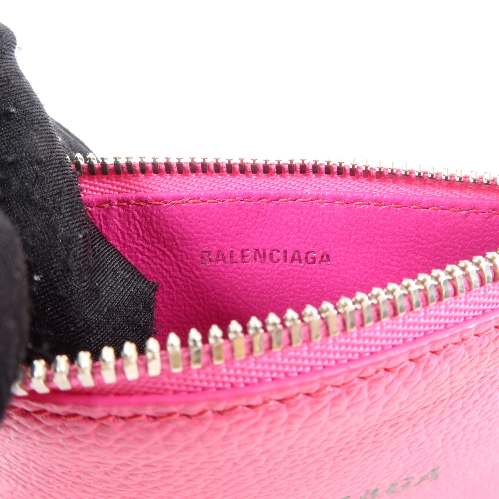 BALENCIAGA 牛皮皮革Card Case銀扣卡片套