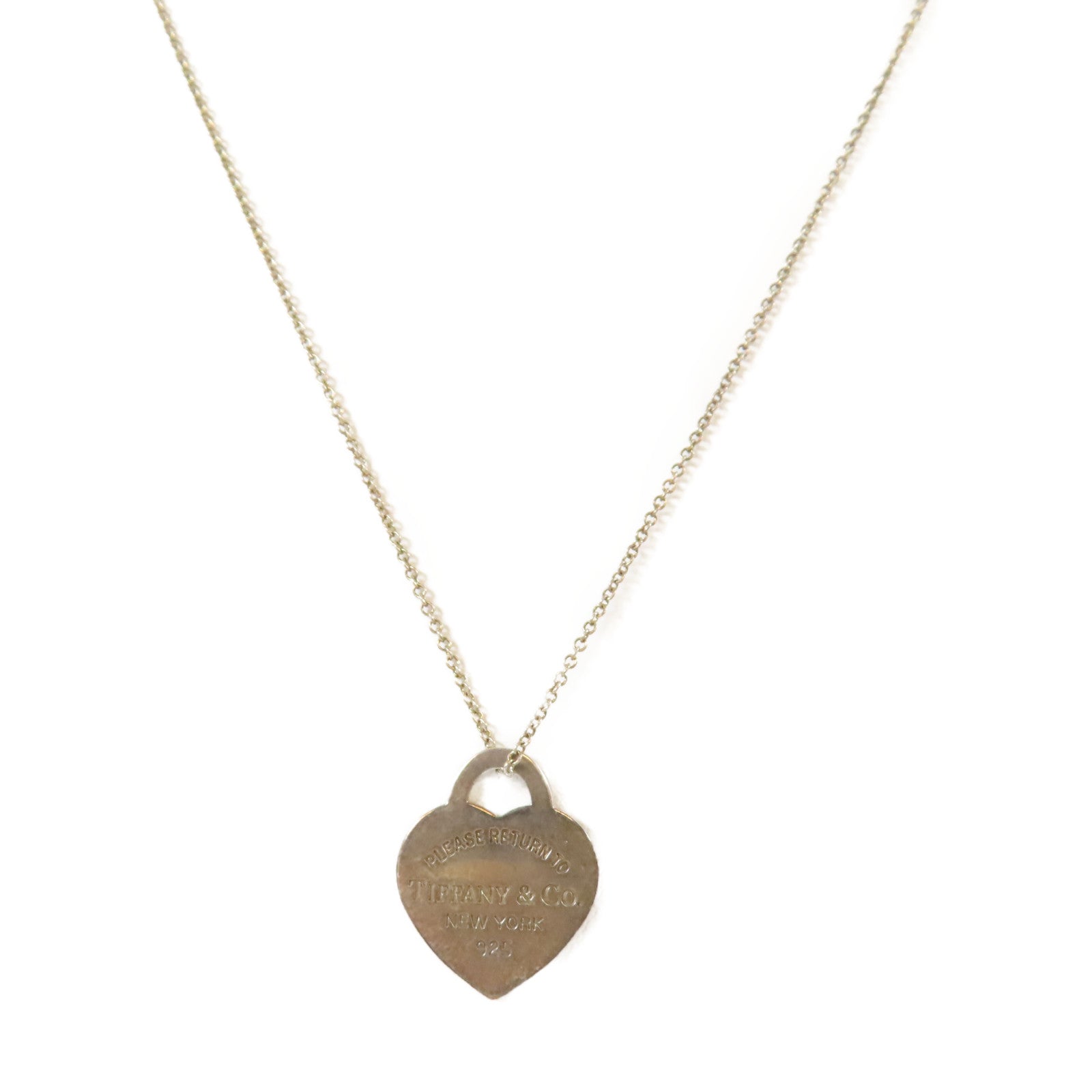 TIFFANY＆CO 【激減優惠】925純銀Necklace項鍊銀色