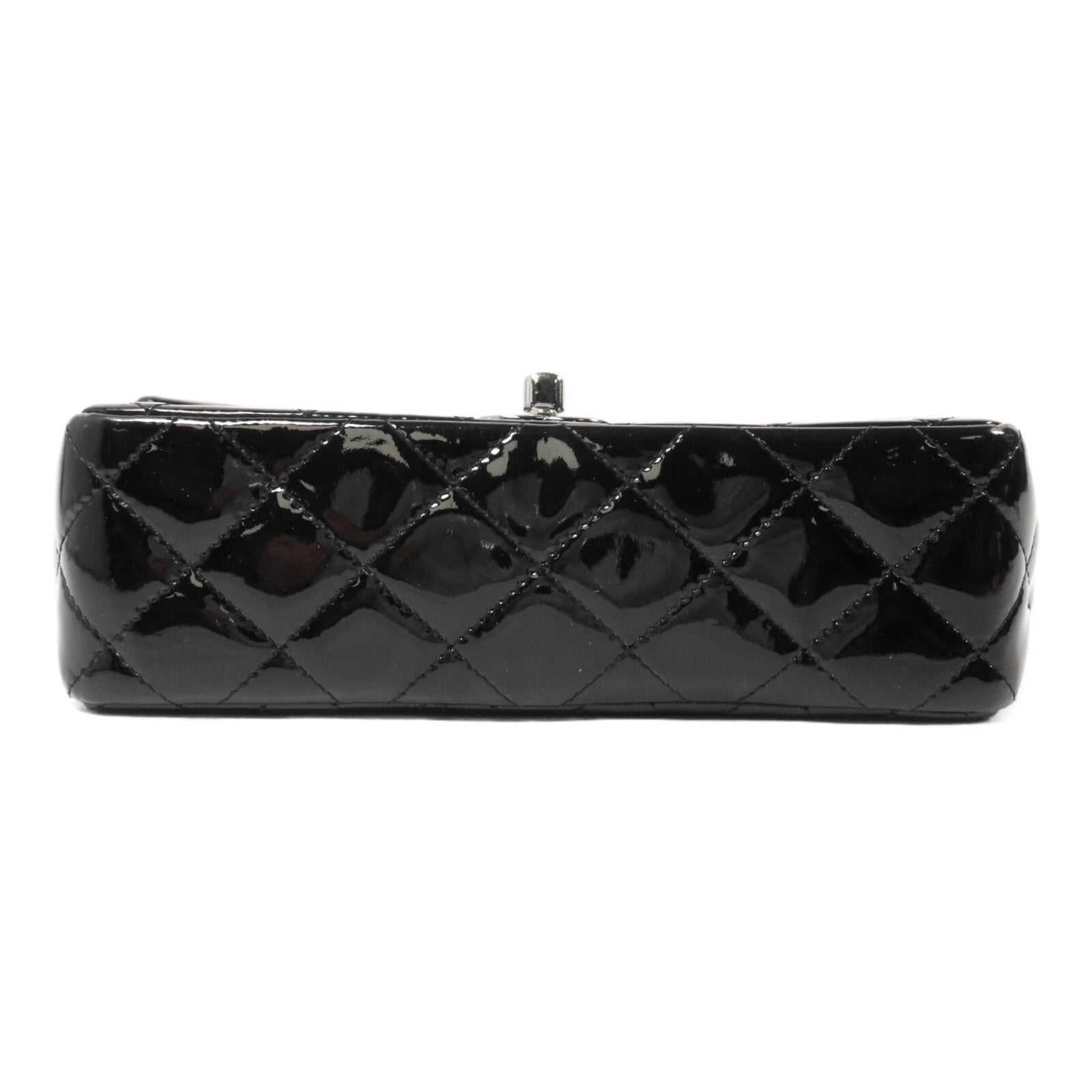 CHANEL 漆皮皮革Mini Classic 20鏈帶肩背袋