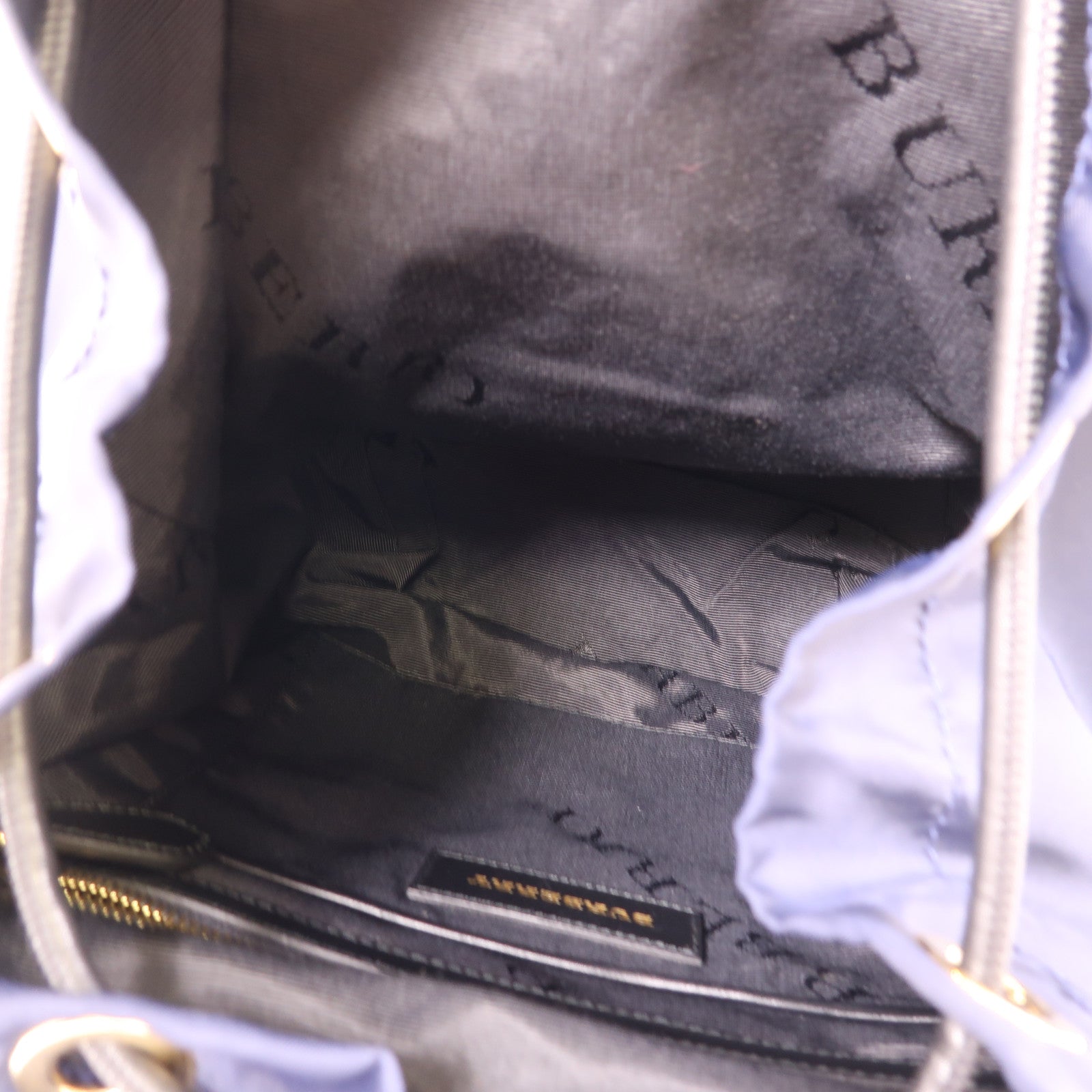 BURBERRY 尼龍Backpack金扣背包