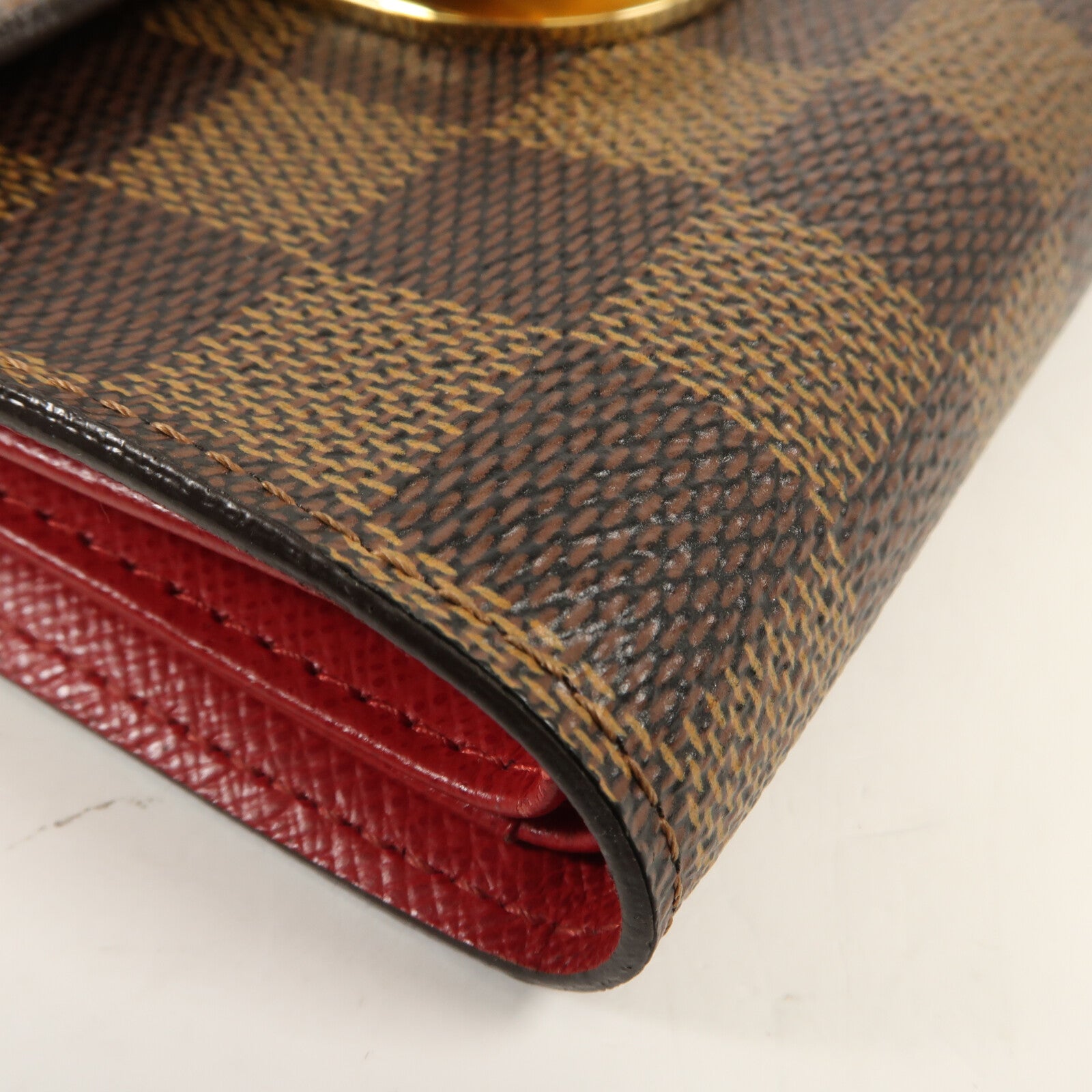 LOUIS VUITTON Damier Portefeuille Koala金扣錢包