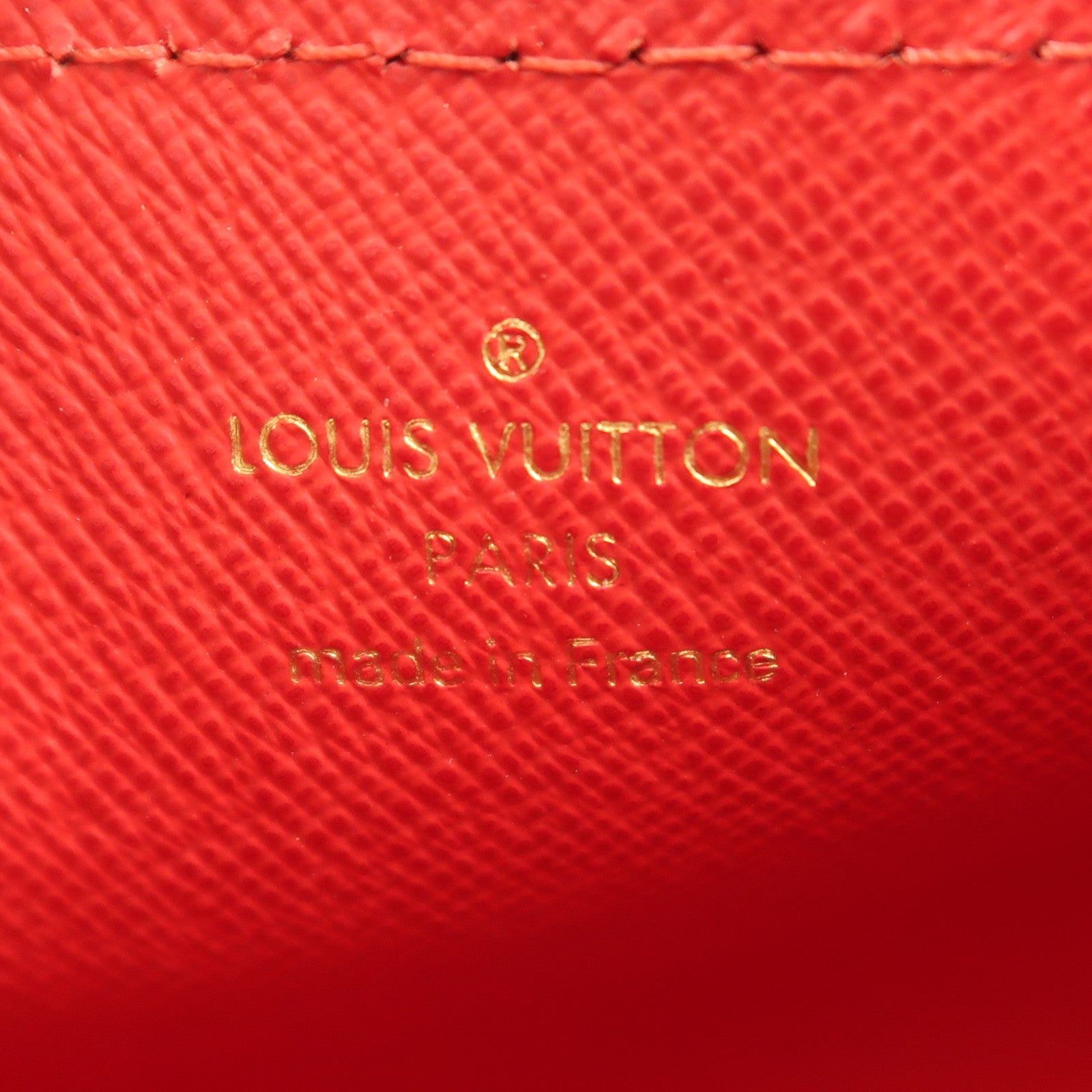 LOUIS VUITTON Damier Papillon PM金扣手挽袋