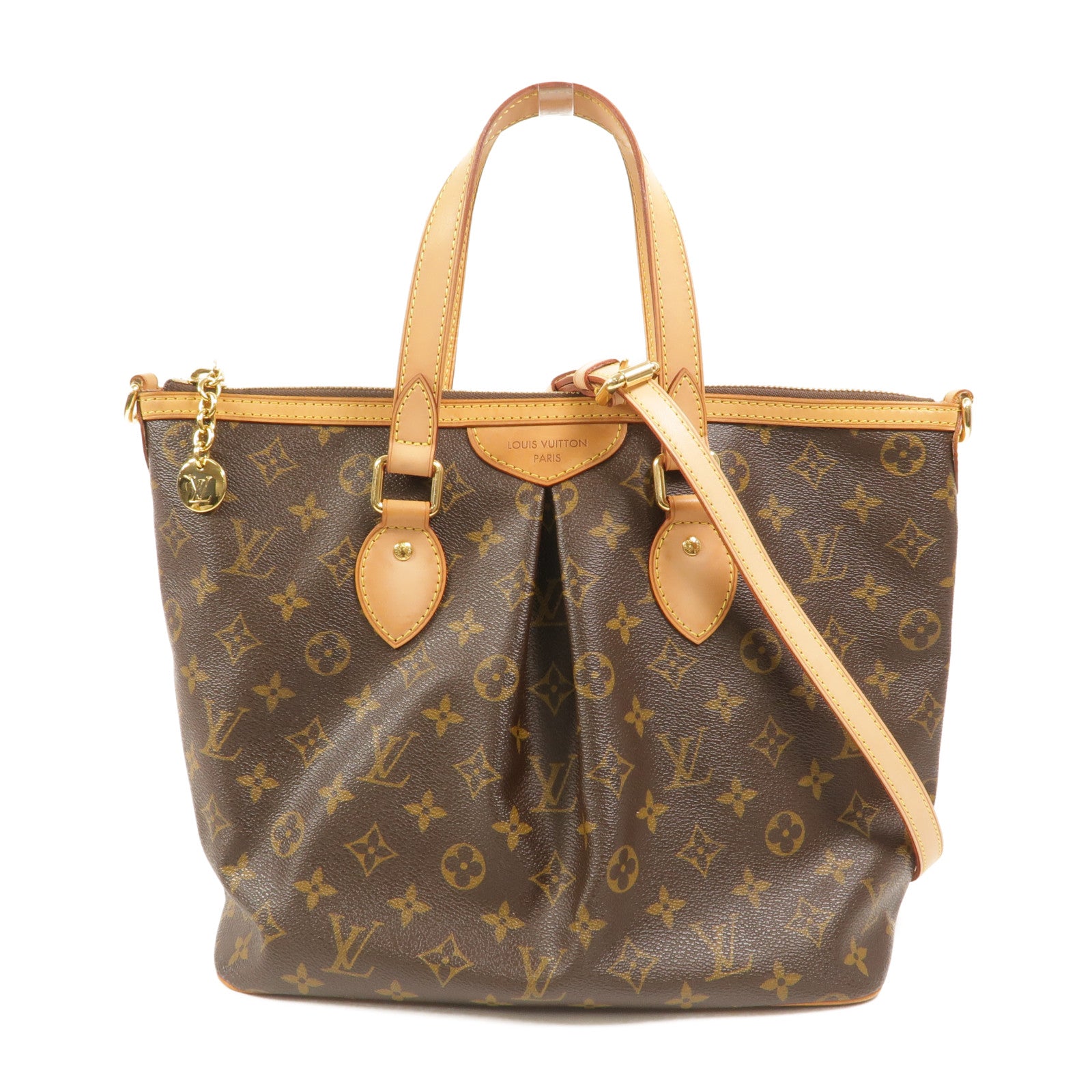 LOUIS VUITTON Monogram Palermo PM手挽肩背兩用袋