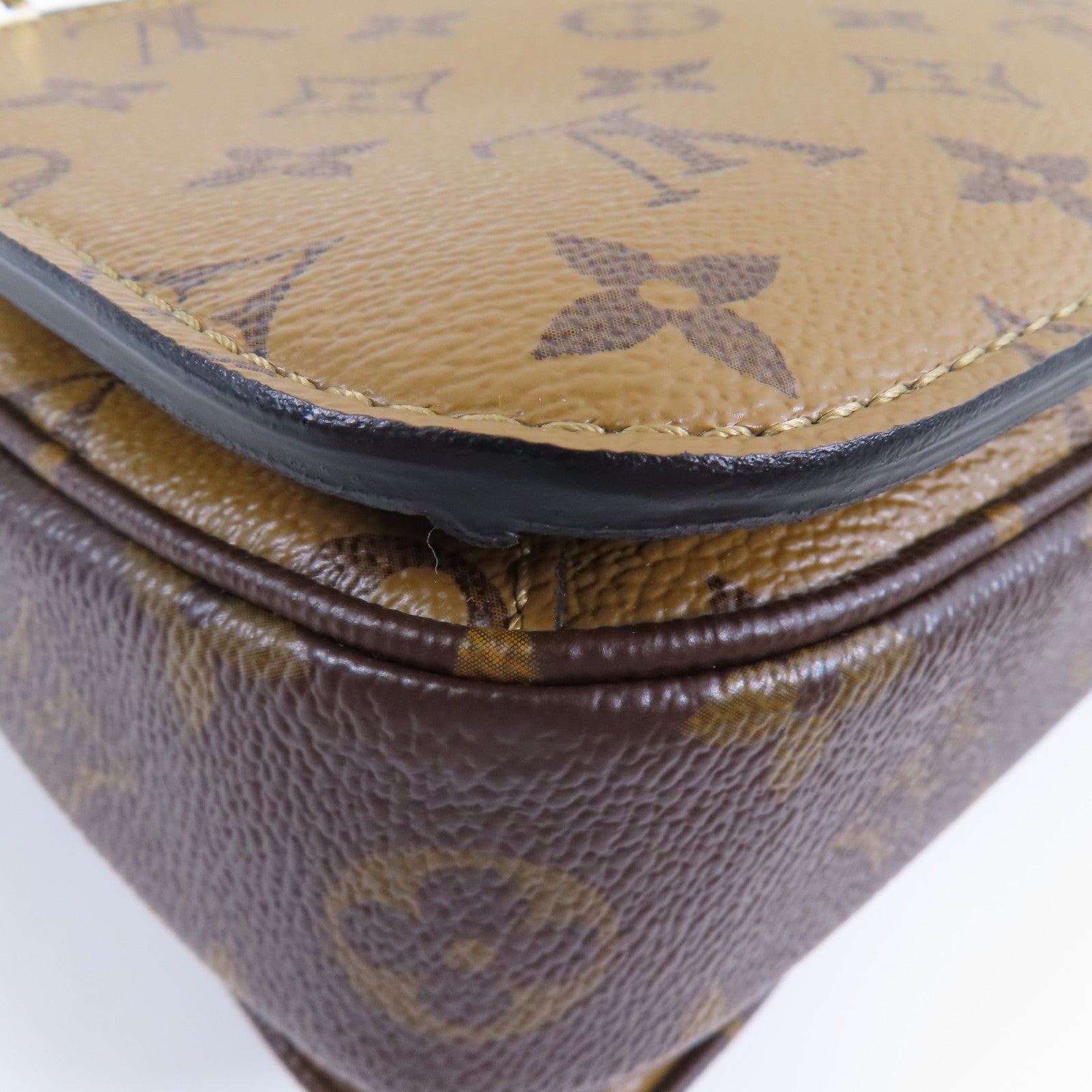 LOUIS VUITTON LV Pochette Metis 2 Way Shoulder Bag M44876 Monogram Reverse Brown