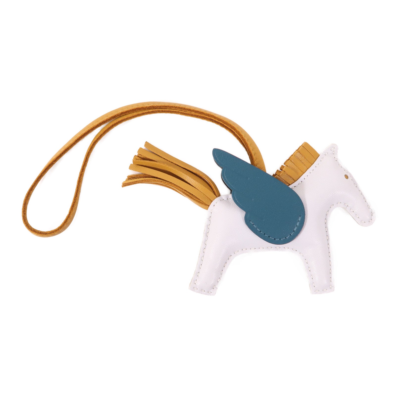 HERMES Swift皮革Rodeo PM掛飾