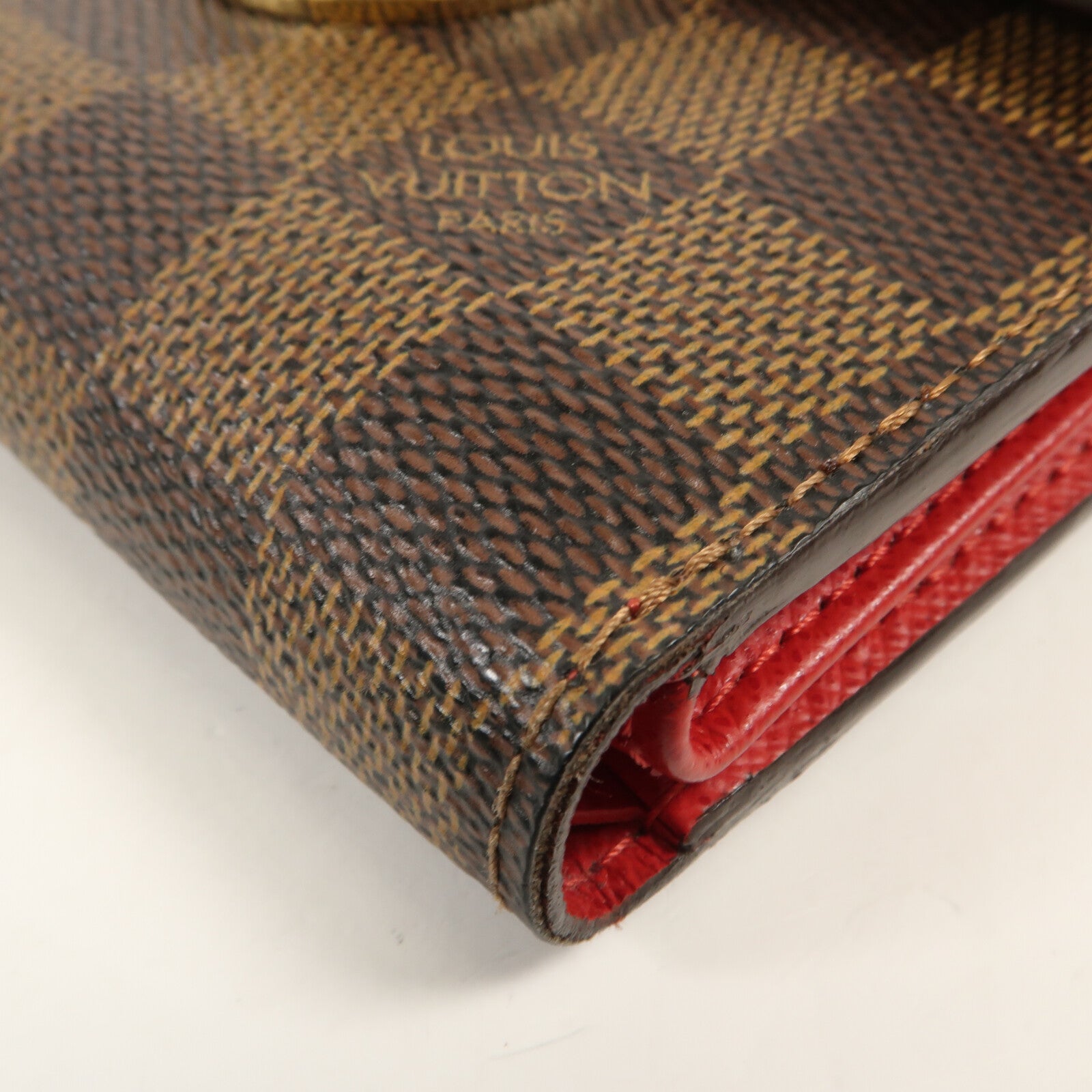LOUIS VUITTON Damier Portefeuille Koala金扣錢包