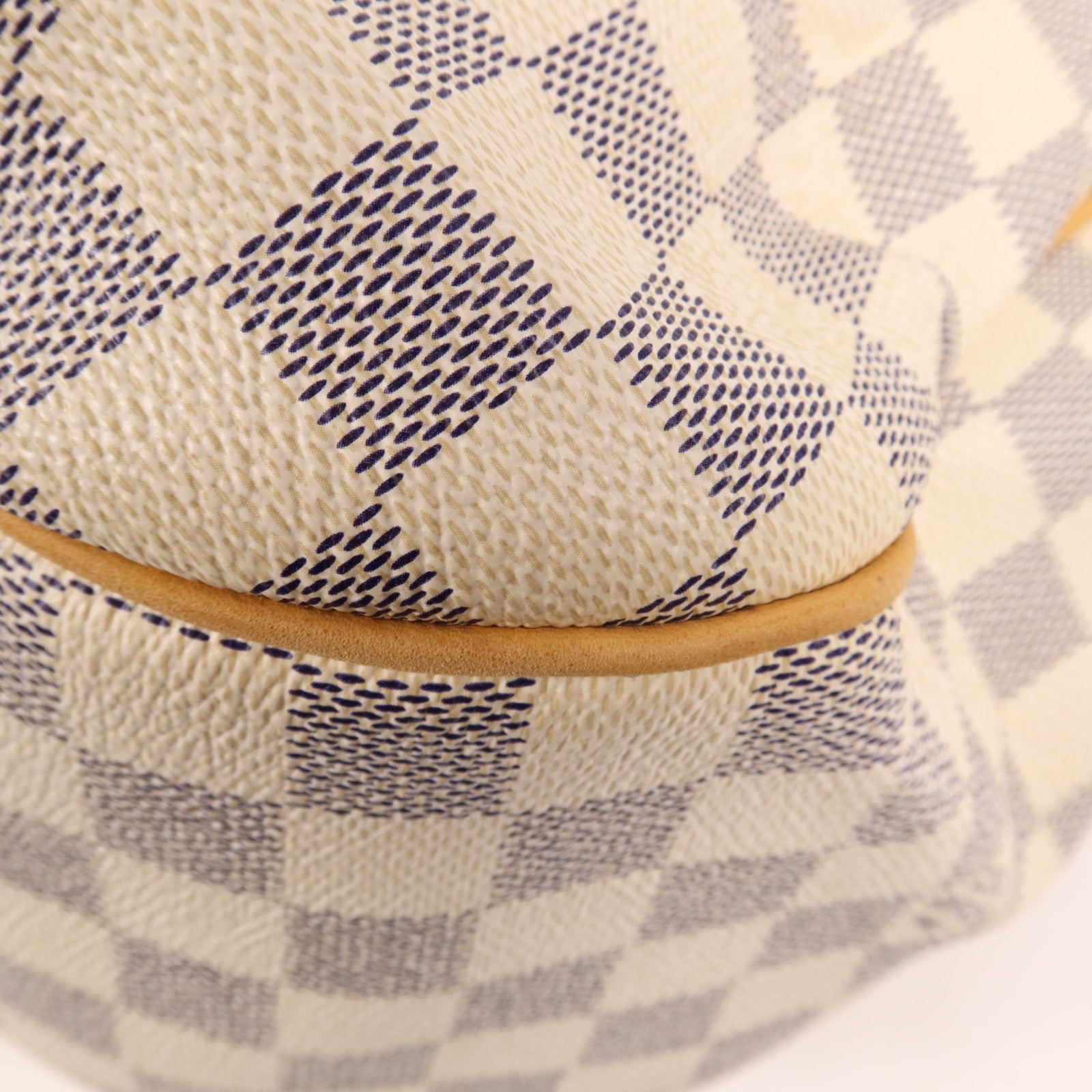 LOUIS VUITTON Damier Azur Galliera GM金扣肩背袋