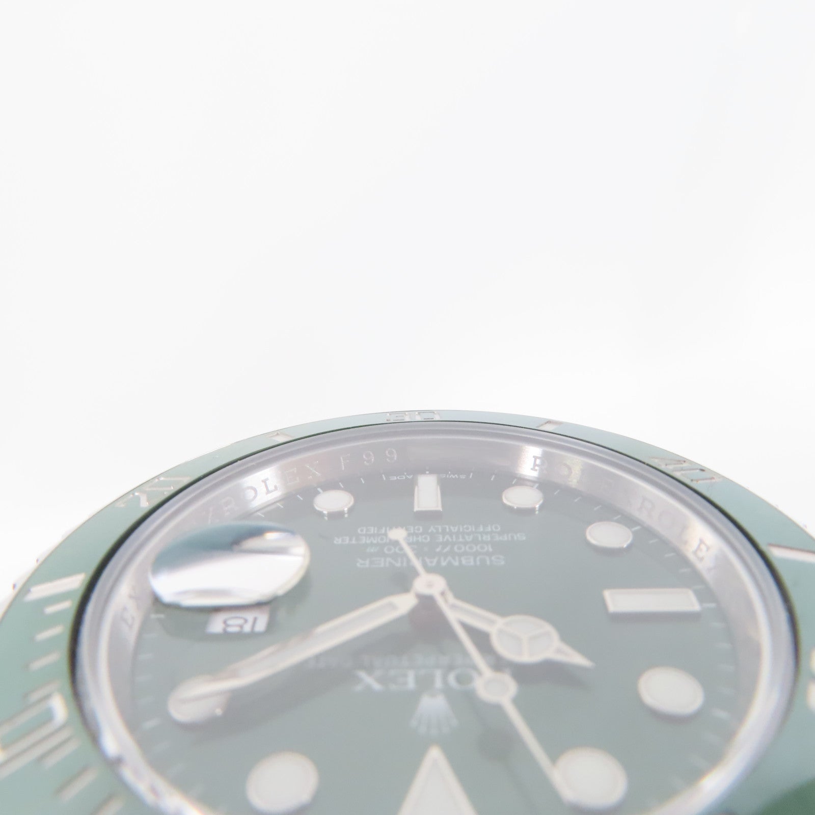 ROLEX Submariner Date不鏽鋼手錶自動機芯綠色