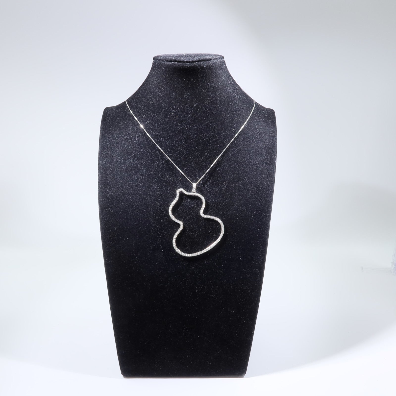 JEWELRY 18K白金Diamond Necklace鑽石項鍊
