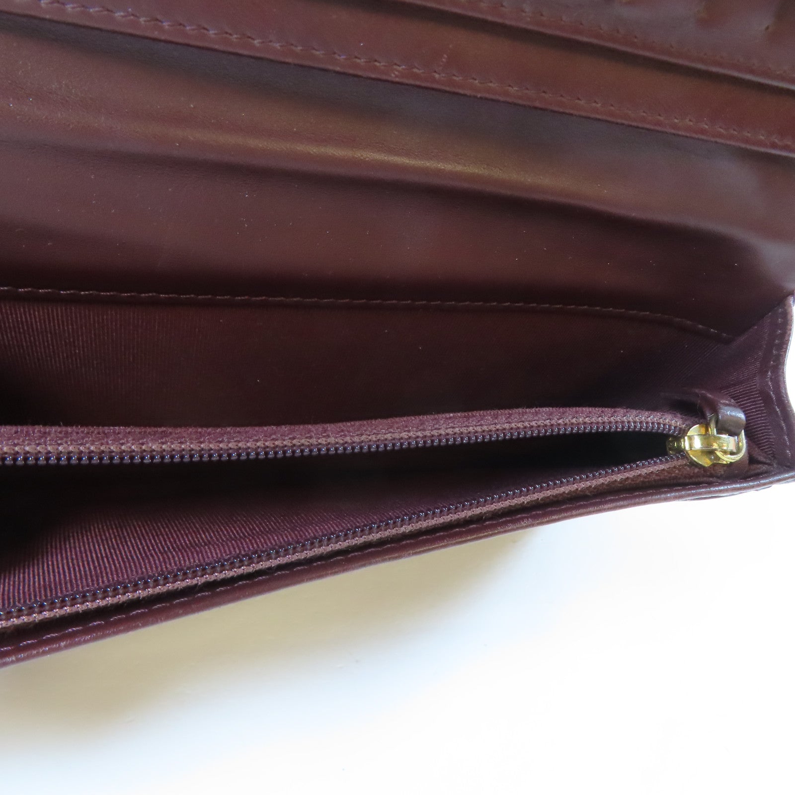 CHANEL 菱格Caviar皮革Long Bifold Wallet金扣長錢包黑色