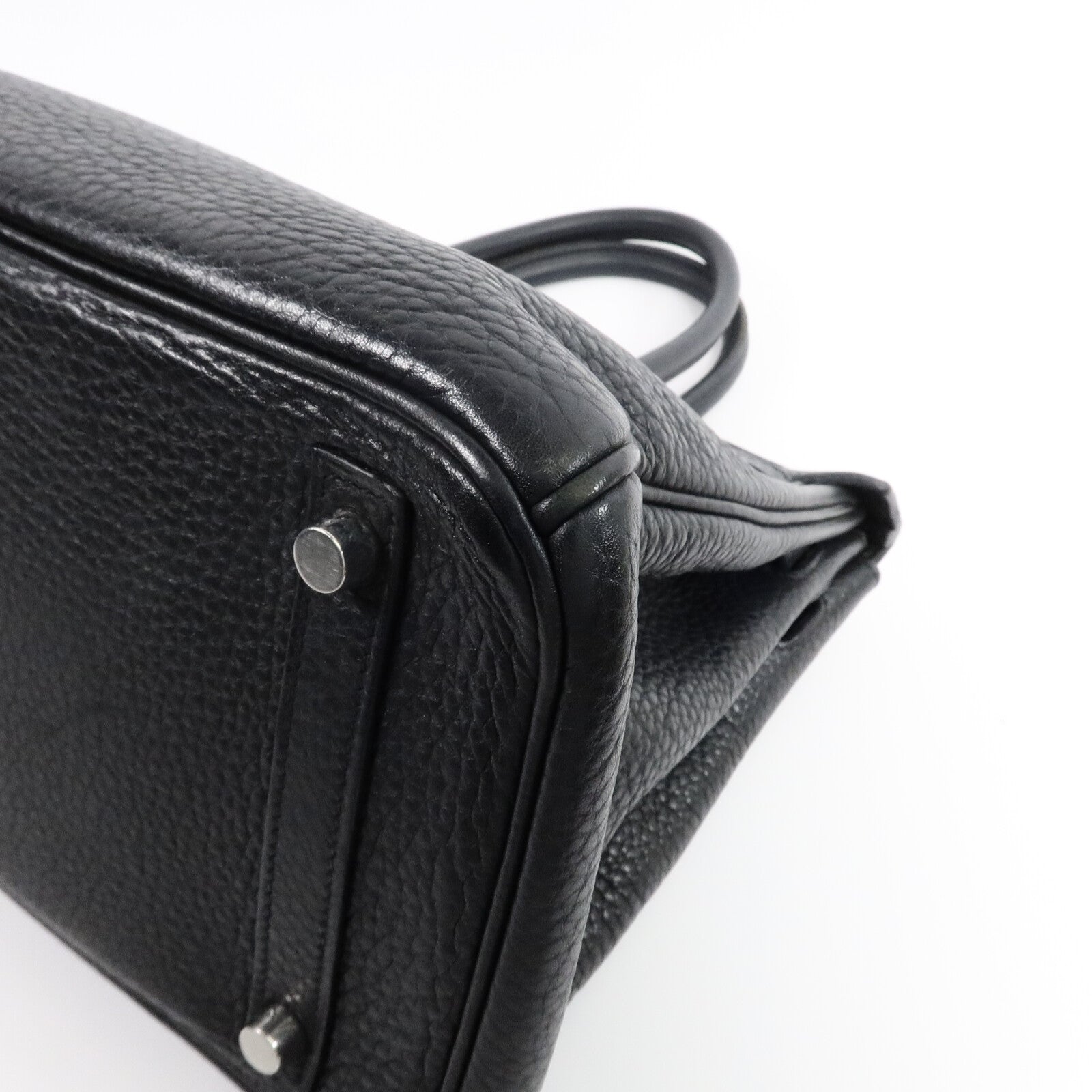 HERMES Togo皮革Birkin 30手挽袋Noir