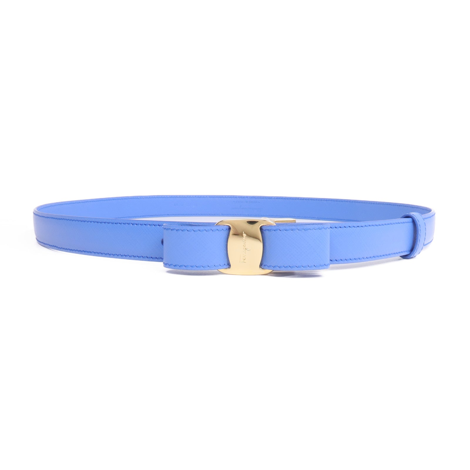 Salvatore Ferragamo 牛皮皮革Vara Bow Belt皮帶