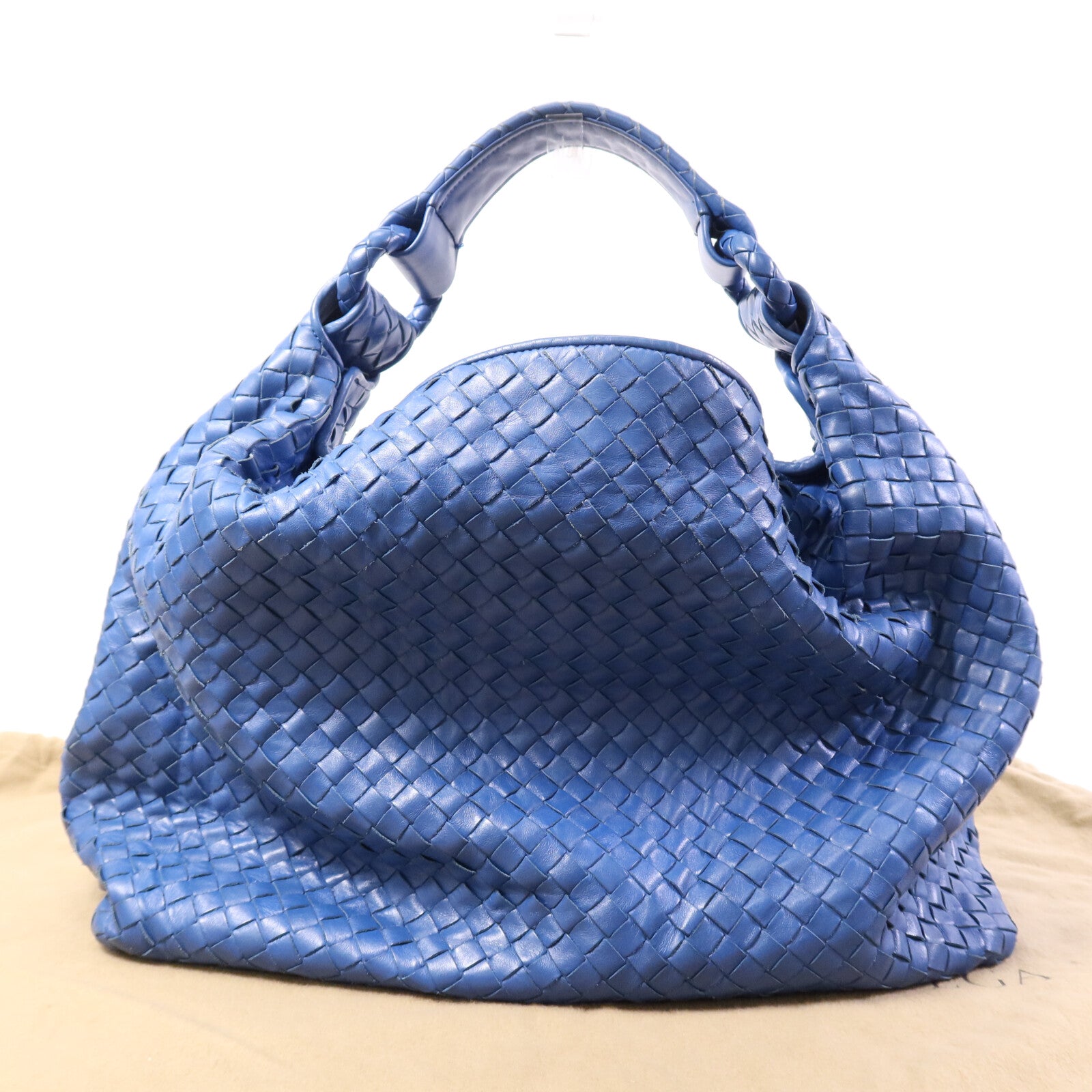 BOTTEGA VENETA 牛皮皮革Shoulder Bag銀扣肩背袋