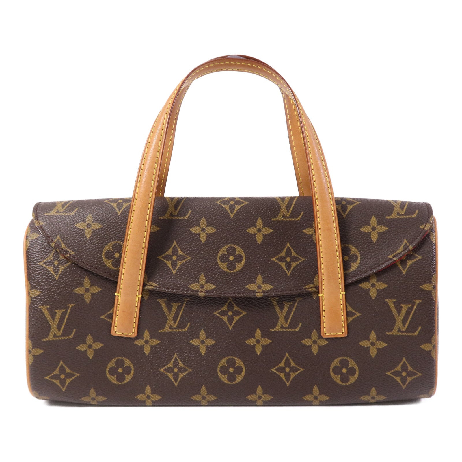 LOUIS VUITTON Monogram Sonatine金扣手挽袋