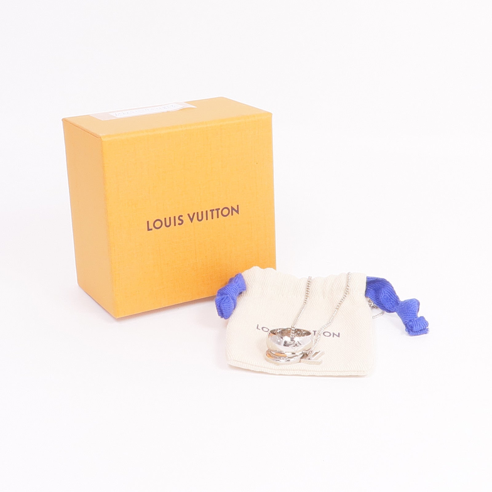 LOUIS VUITTON 金屬Monogram Charms Necklace項鍊