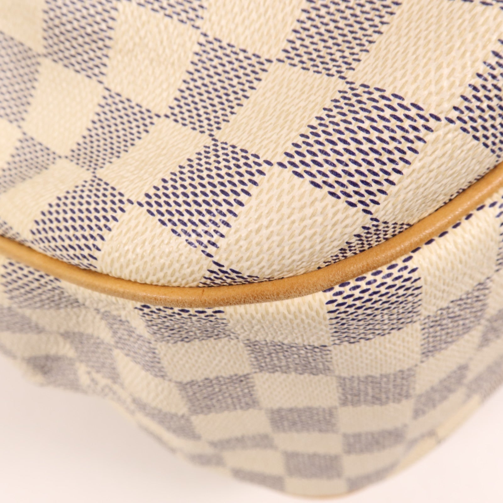 LOUIS VUITTON Damier Azur Galliera GM金扣肩背袋