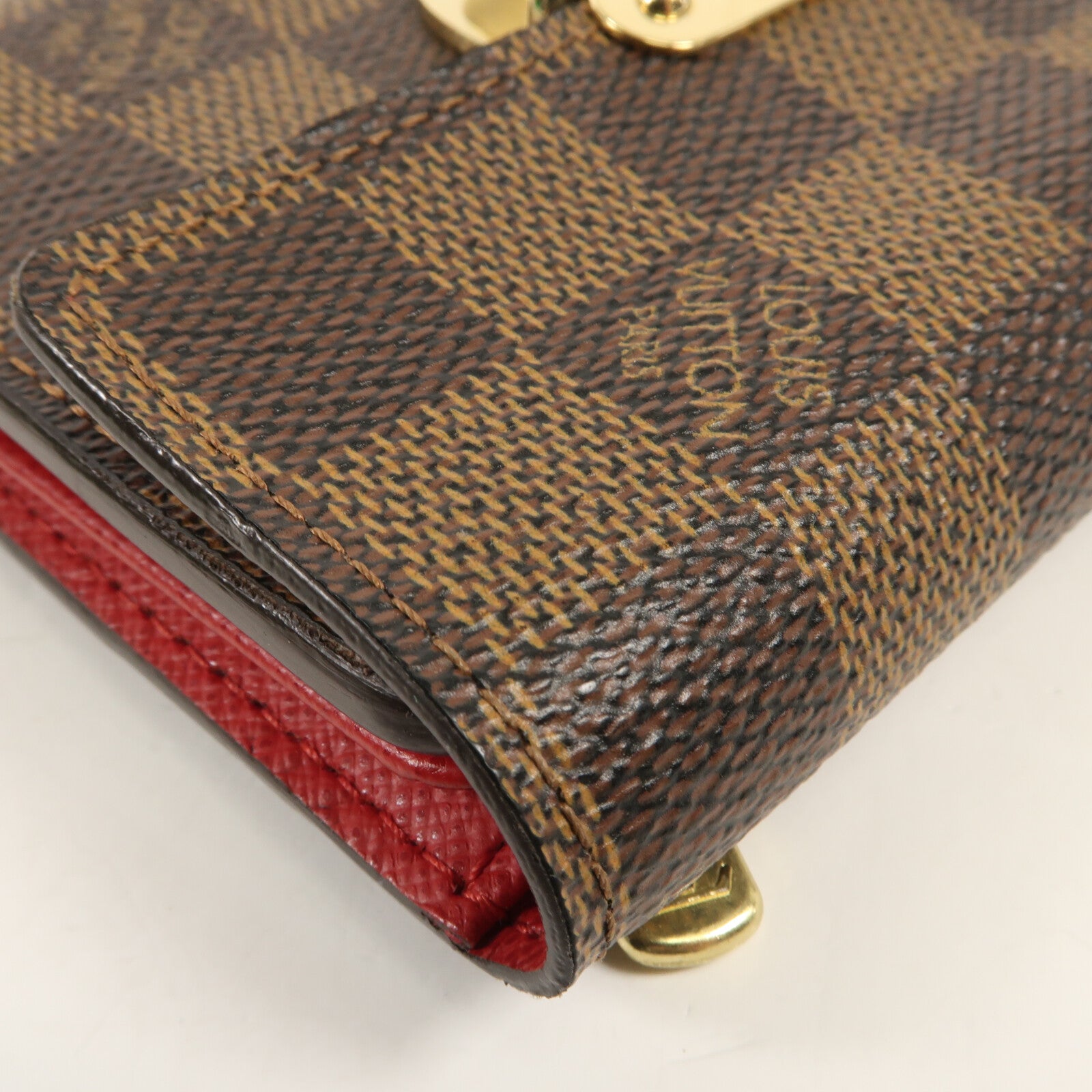 LOUIS VUITTON Damier Portefeuille Koala金扣錢包