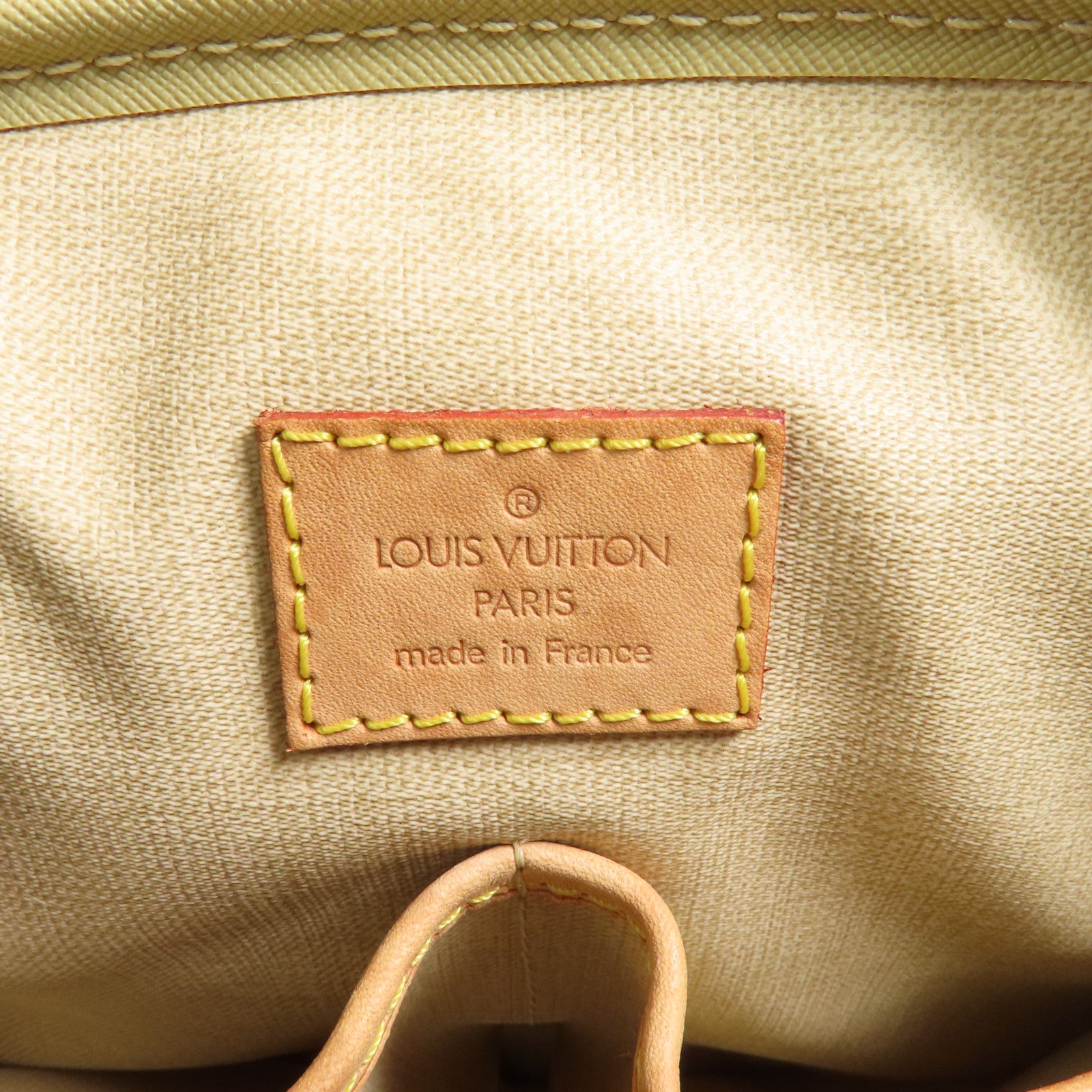 LOUIS VUITTON Monogram Trouville金扣手挽袋