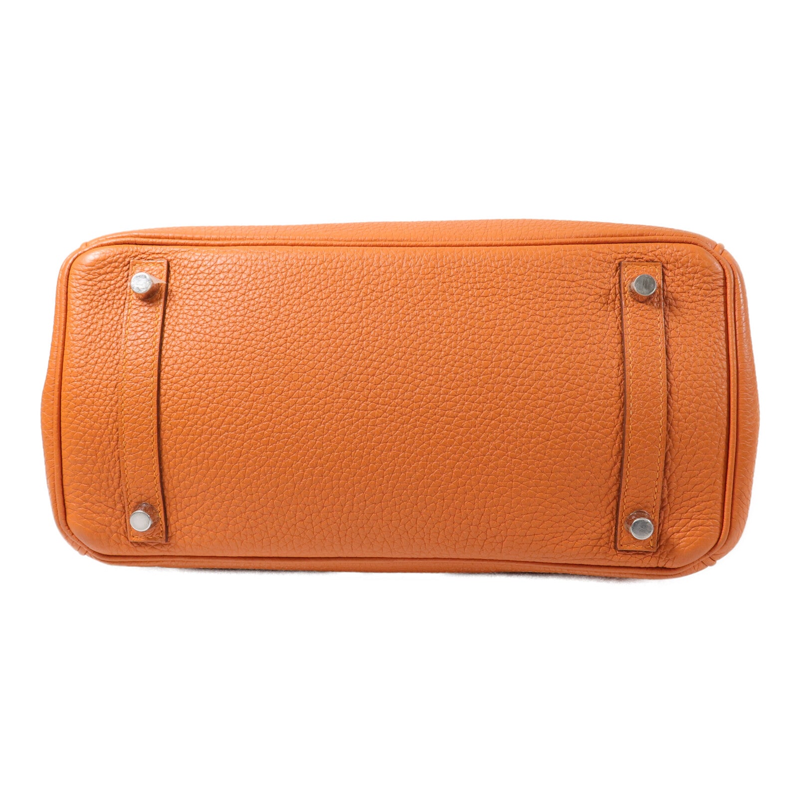 HERMES Togo皮革Birkin 30手挽袋Orange
