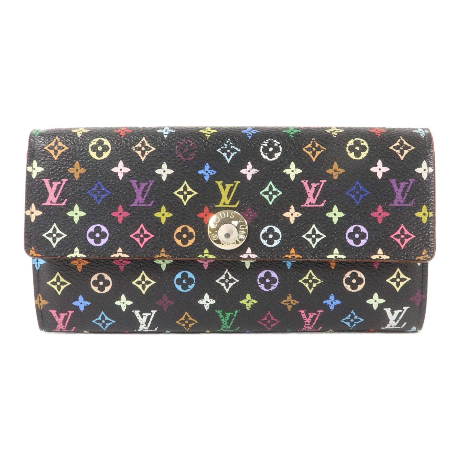 LOUIS VUITTON Monogram Multicolore Sarah Wallet長錢包