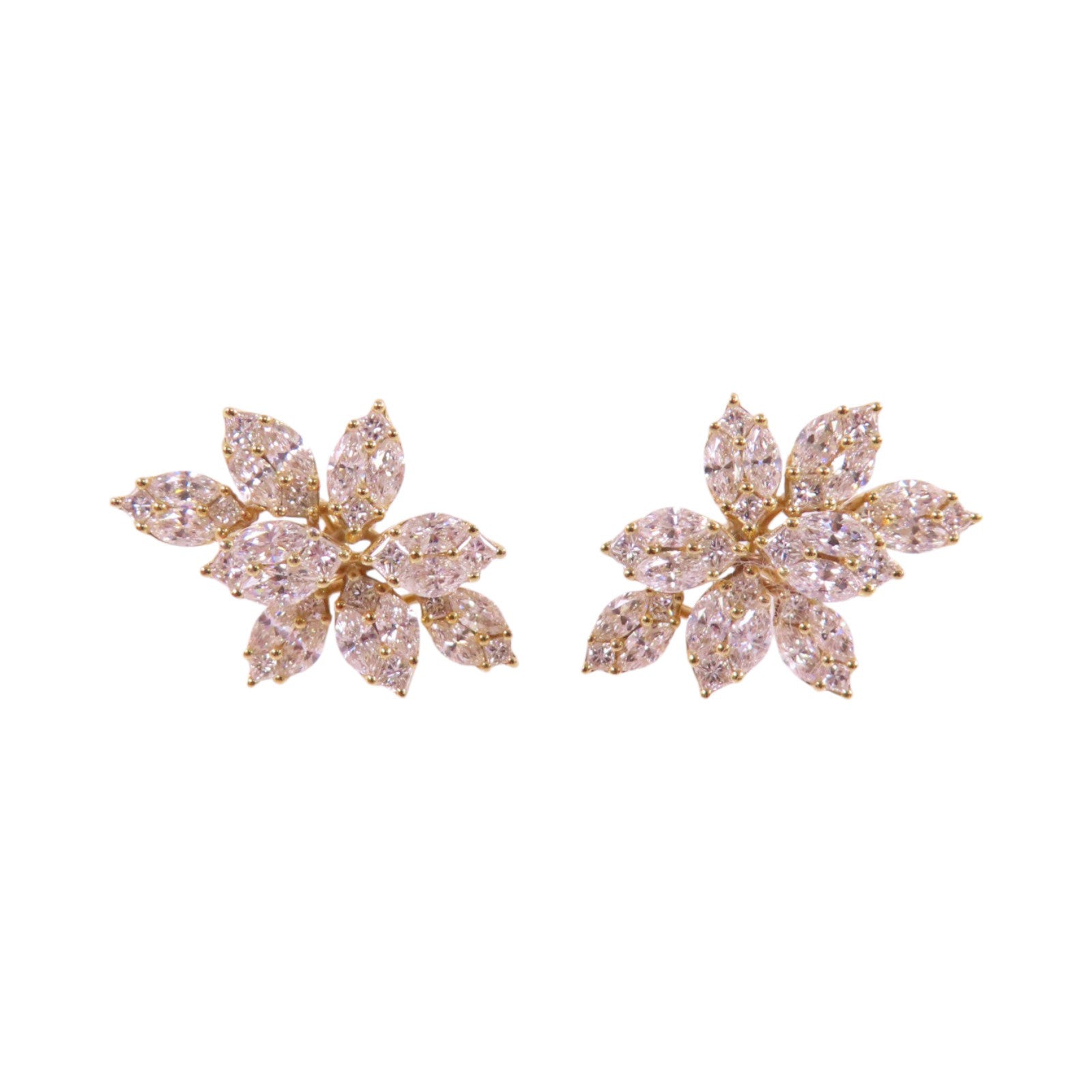 JEWELRY 18K黃金/鑽石Diamond Earrings耳環