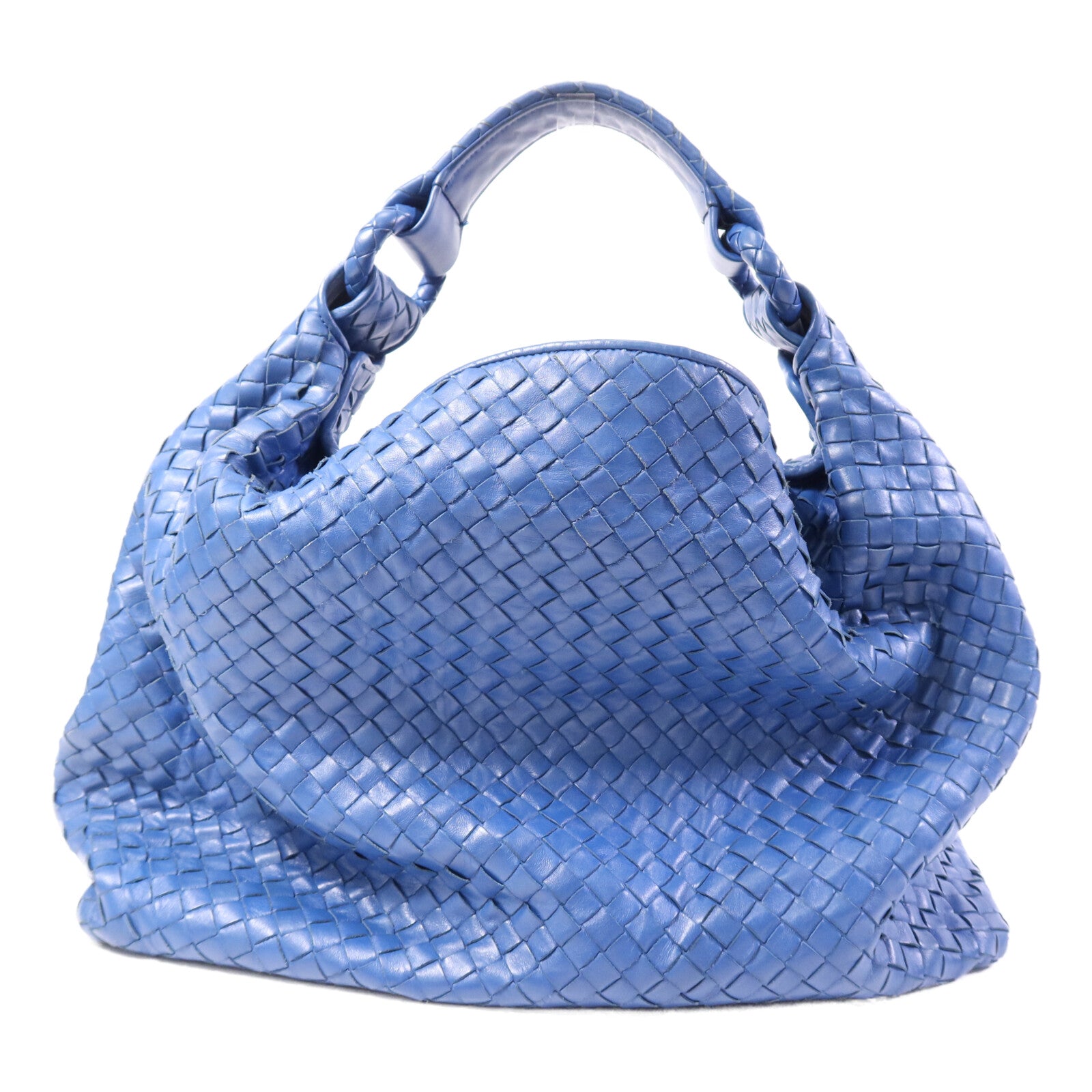 BOTTEGA VENETA 牛皮皮革Shoulder Bag銀扣肩背袋