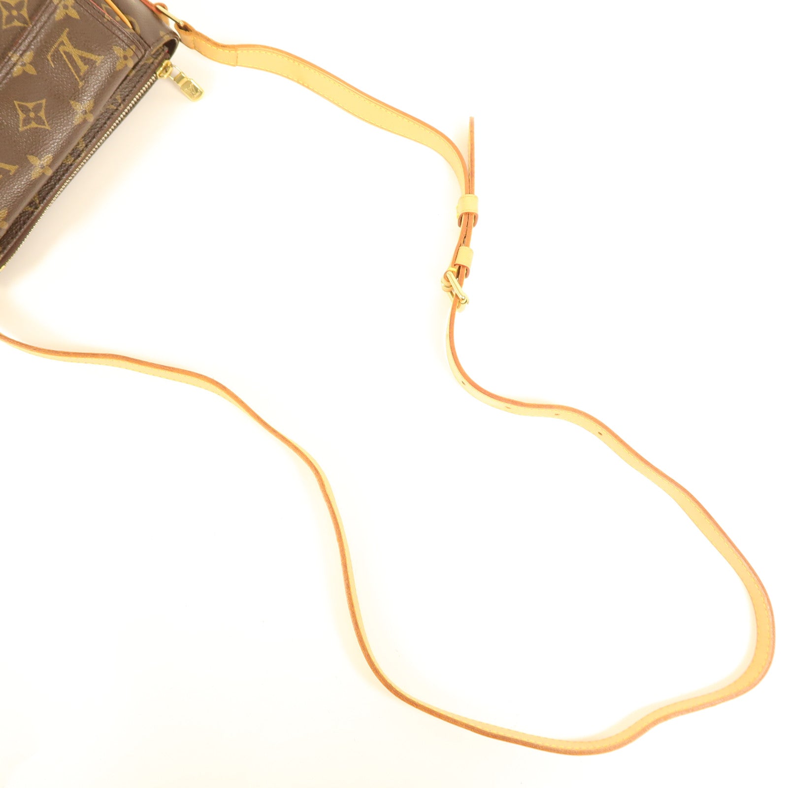 LOUIS VUITTON Monogram Viva Cite金扣肩背袋