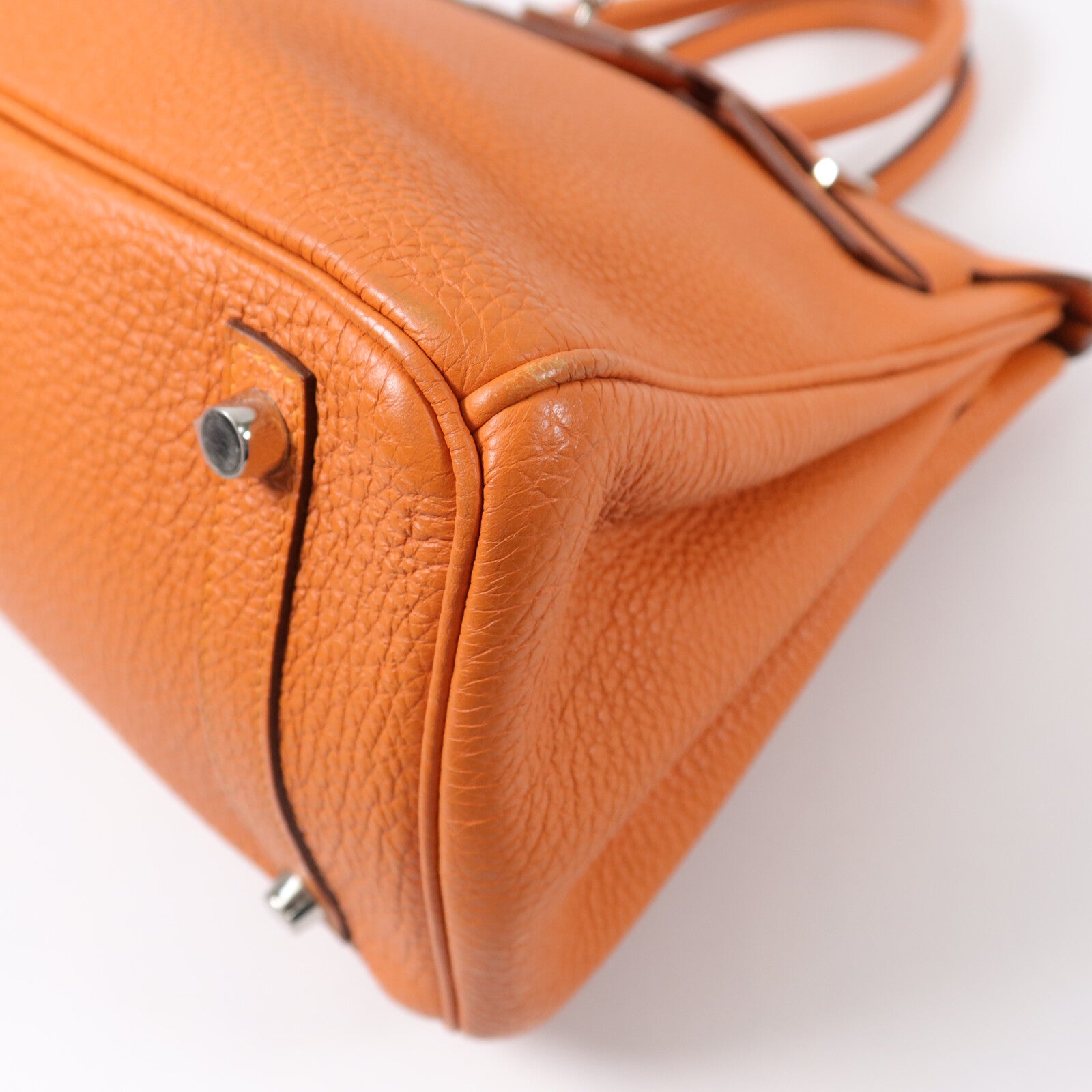 HERMES Togo皮革Birkin 30手挽袋Orange