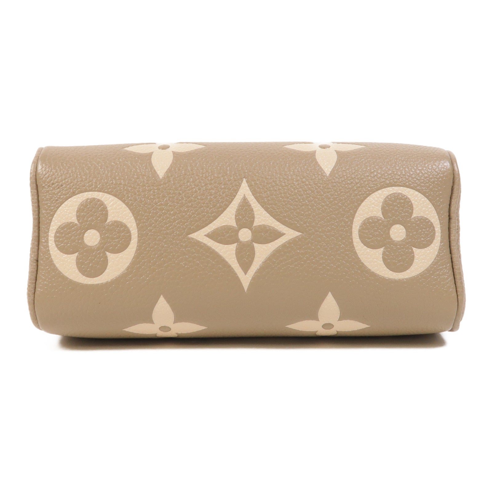 LOUIS VUITTON Monogram Empreinte Nano Speedy金扣手挽肩背兩用袋