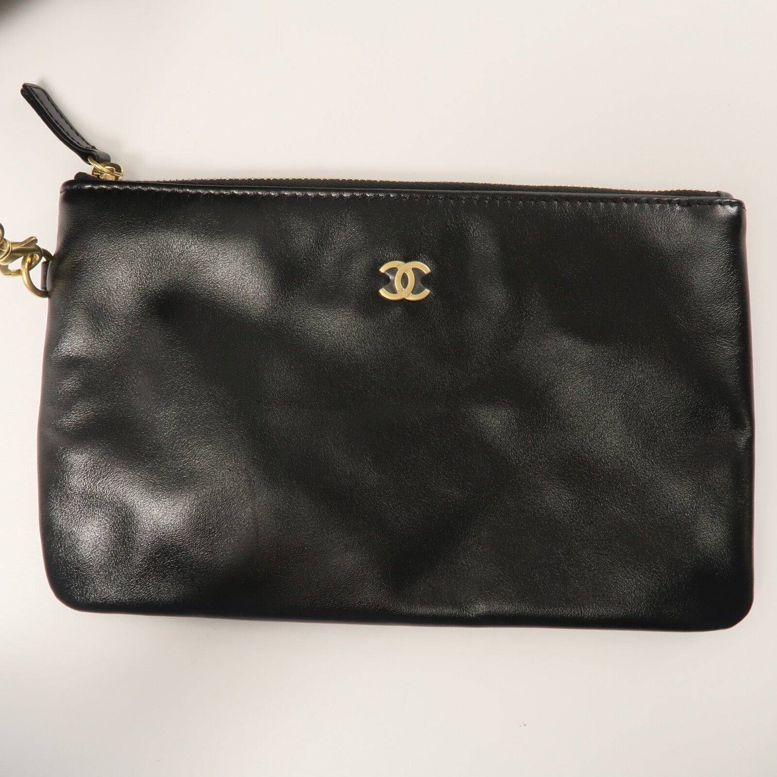 CHANEL 牛皮皮革C22 Small鏈帶肩背袋