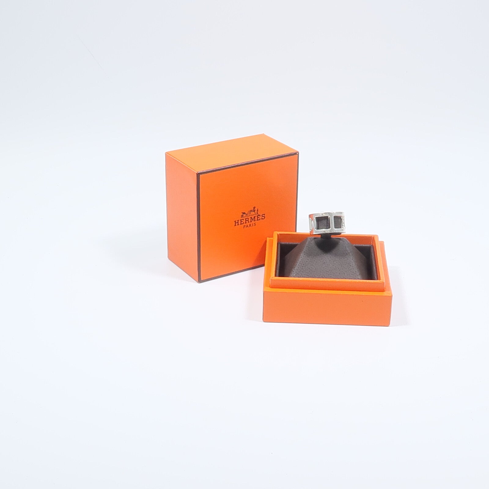 HERMES 925純銀Bague Ever Chaine d'Ancre MM戒指