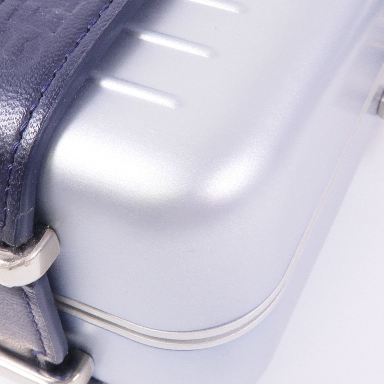 RIMOWA 鋁合金Rimowa x Dior Personal Clutch銀扣肩背袋