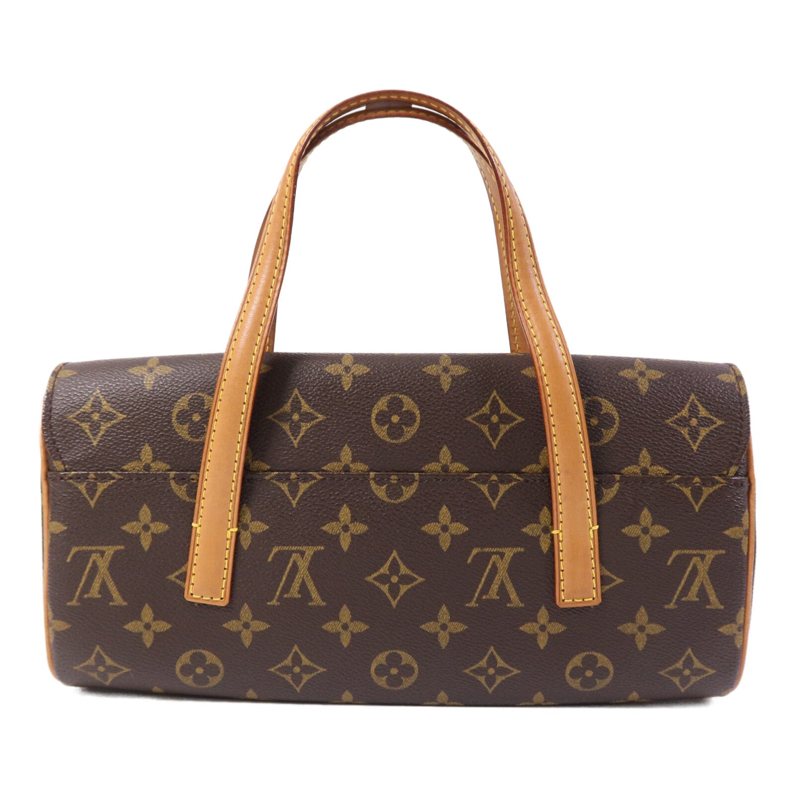 LOUIS VUITTON Monogram Sonatine金扣手挽袋