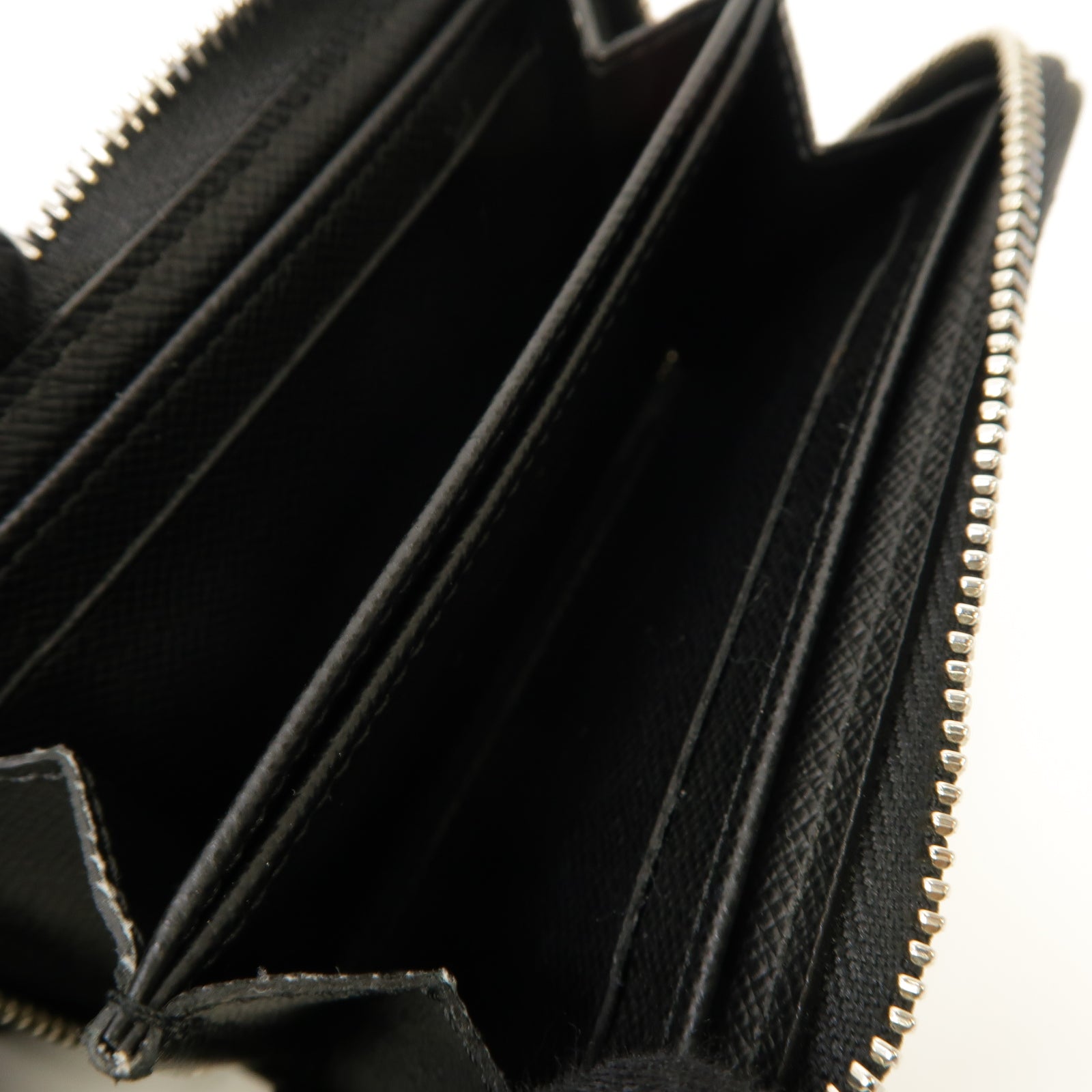 LOUIS VUITTON 【清倉大減價】Damier Graphite Card Case银扣卡片套黑色