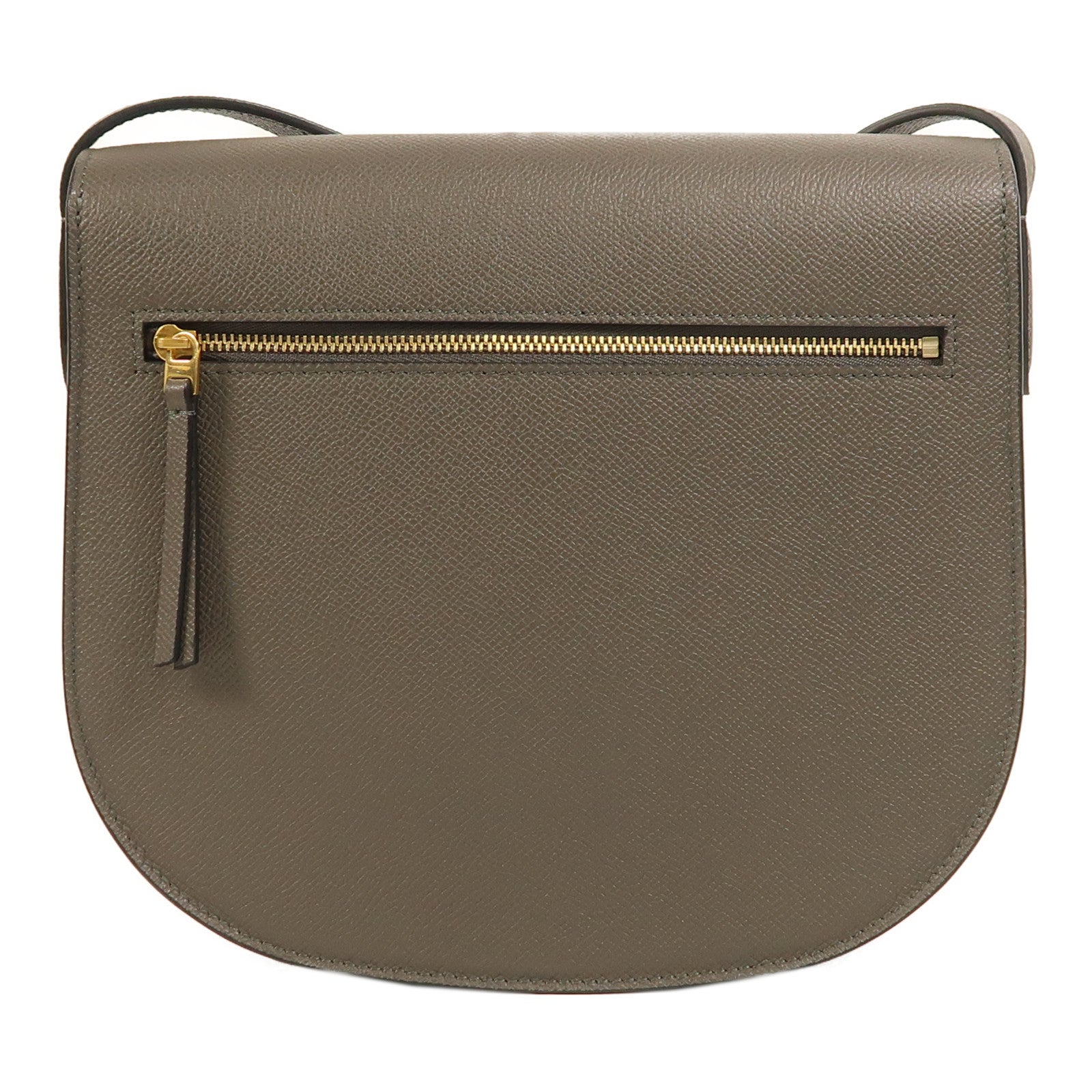 CELINE 牛皮皮革Trotteur金扣肩背袋