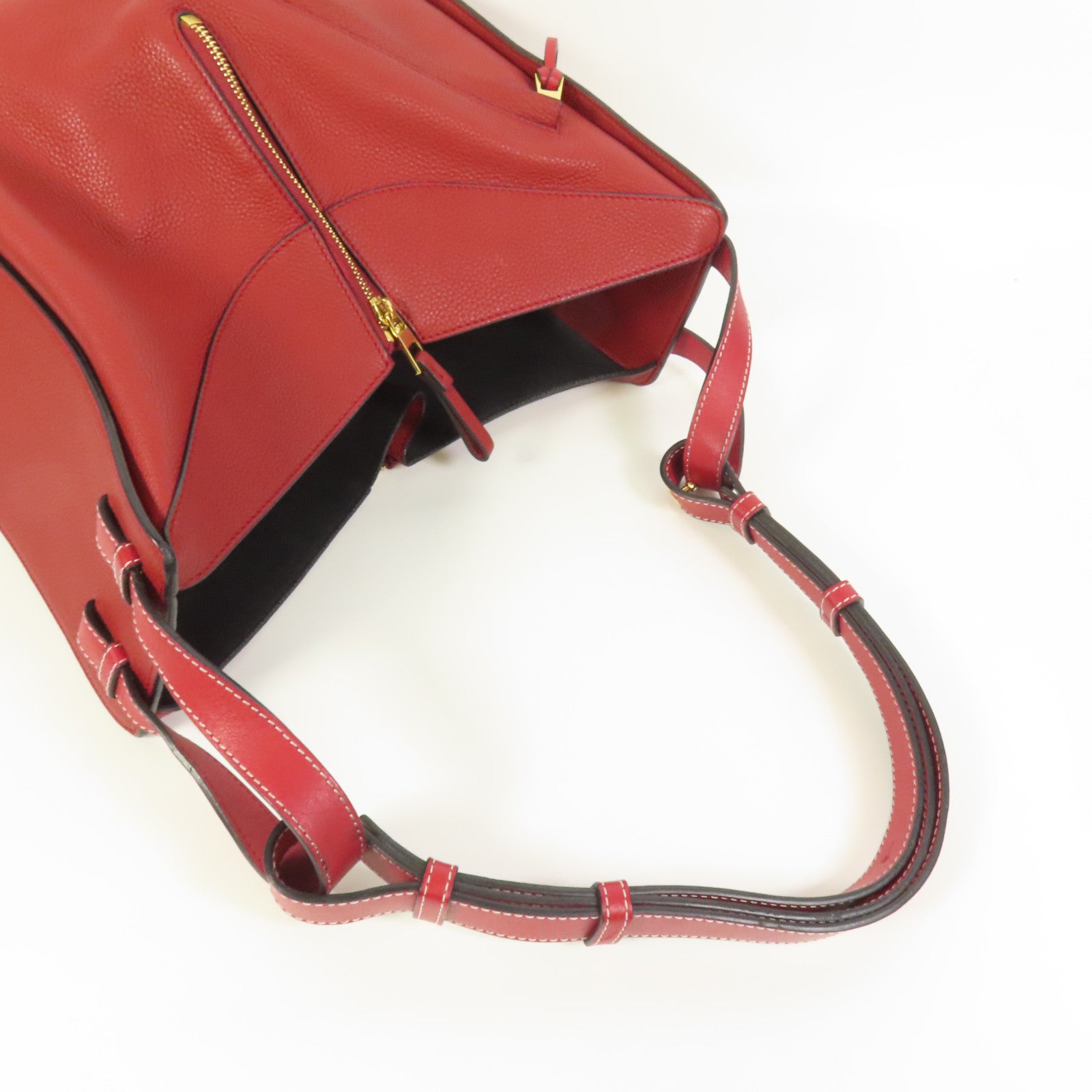 LOEWE 牛皮皮革Hammock Small金扣肩背袋